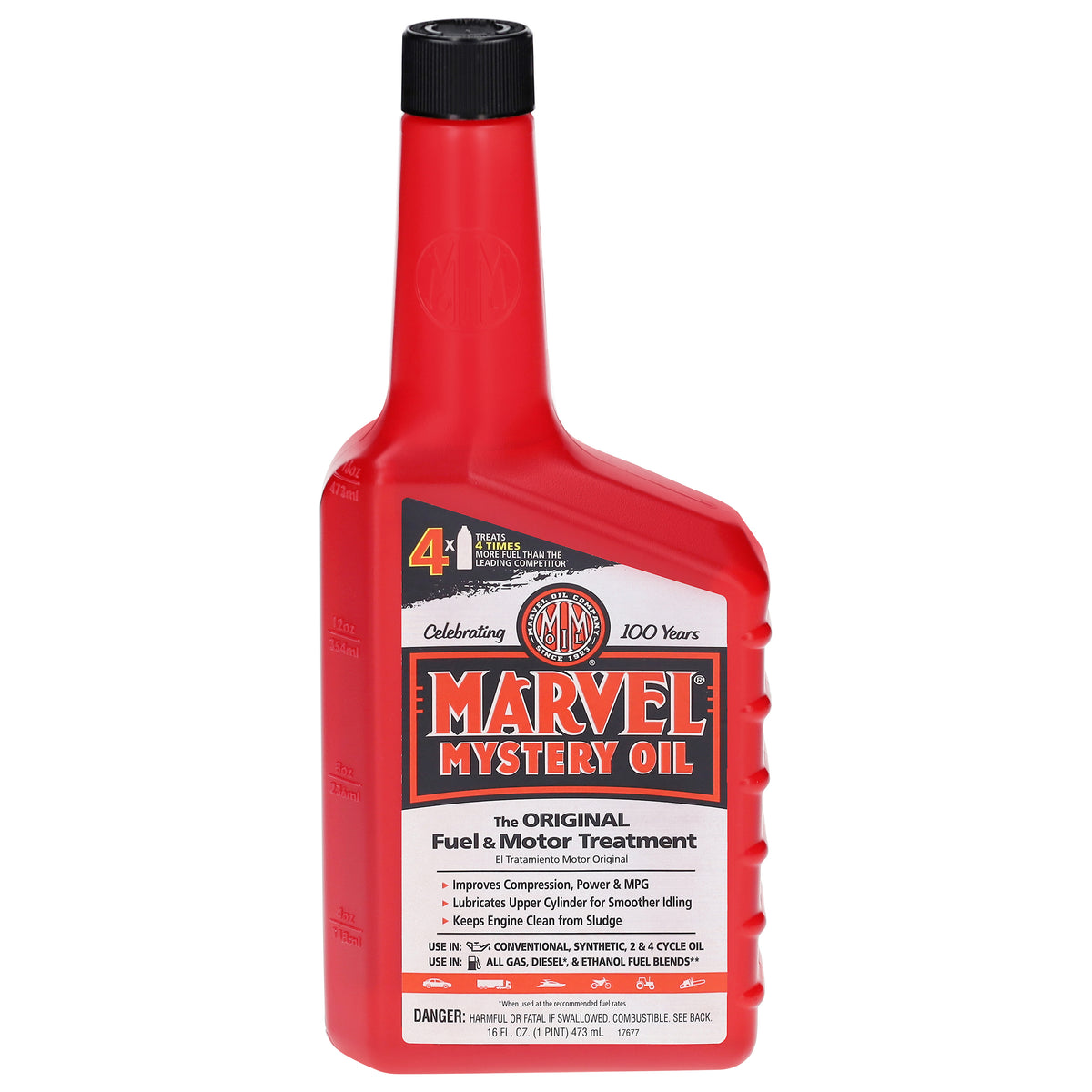 Marvel Mystery Oil the Original Fuel & Motor Treatment 16 fl oz