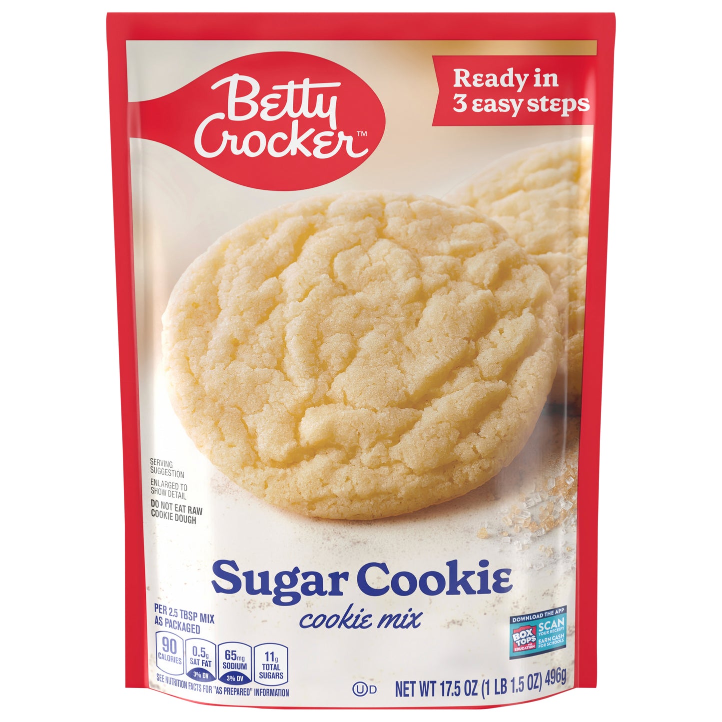 Betty Crocker Sugar Cookies, Cookie Baking Mix, 17.5 oz