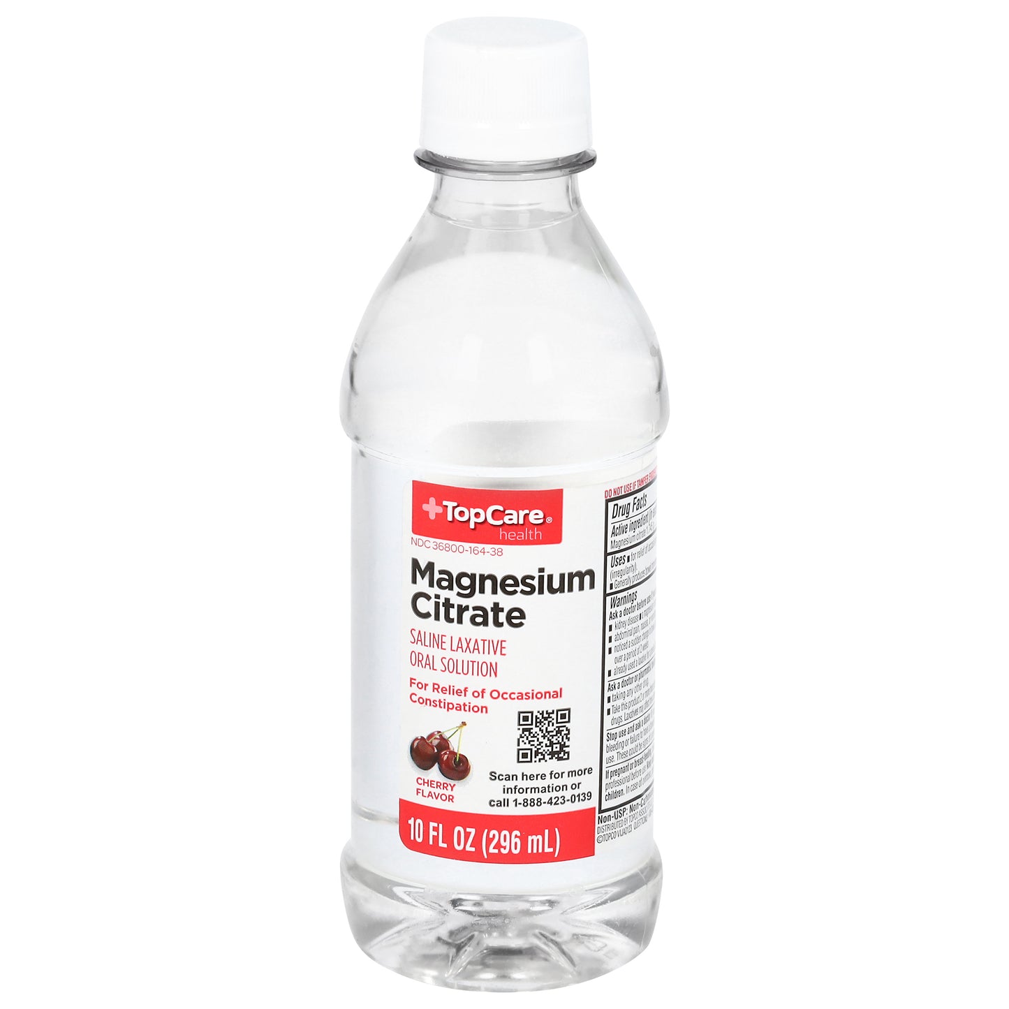 TopCare Health Cherry Flavor Magnesium Citrate 10 fl oz
