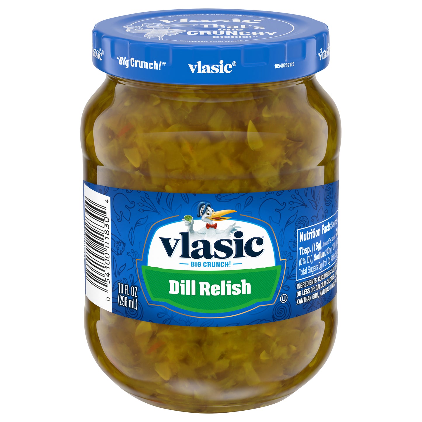 Vlasic Dill Relish, Keto Friendly, 10 FL OZ