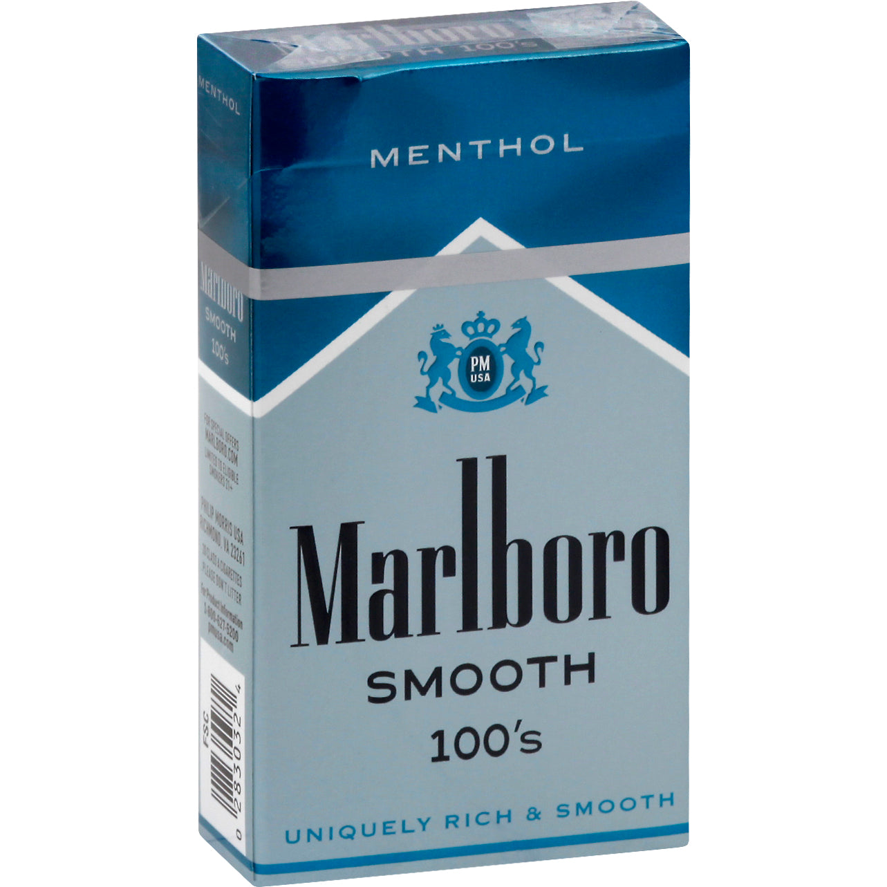 Marlboro Cigarettes 20 ea - SMOOTH 100's UNIQUELY RICH & SMOOTH
