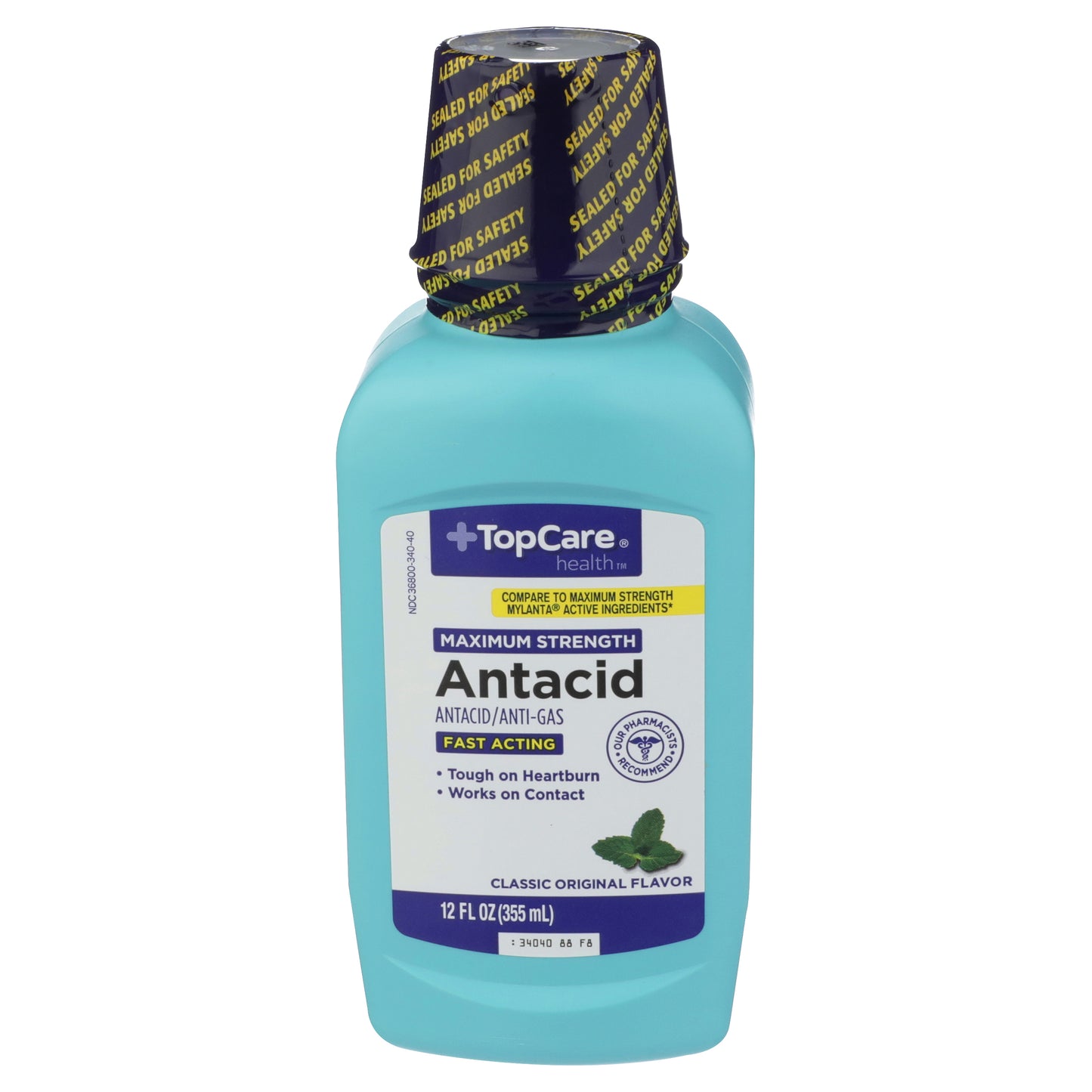 TopCare TOPCARE ANTACID LIQ MAX-STR ORIG 12 OZ