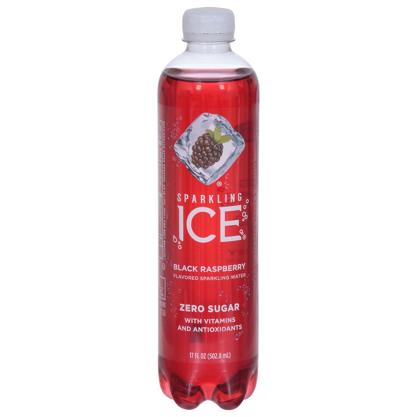 Ice Zero Sugar Black Raspberry Sparkling Water 17 fl oz