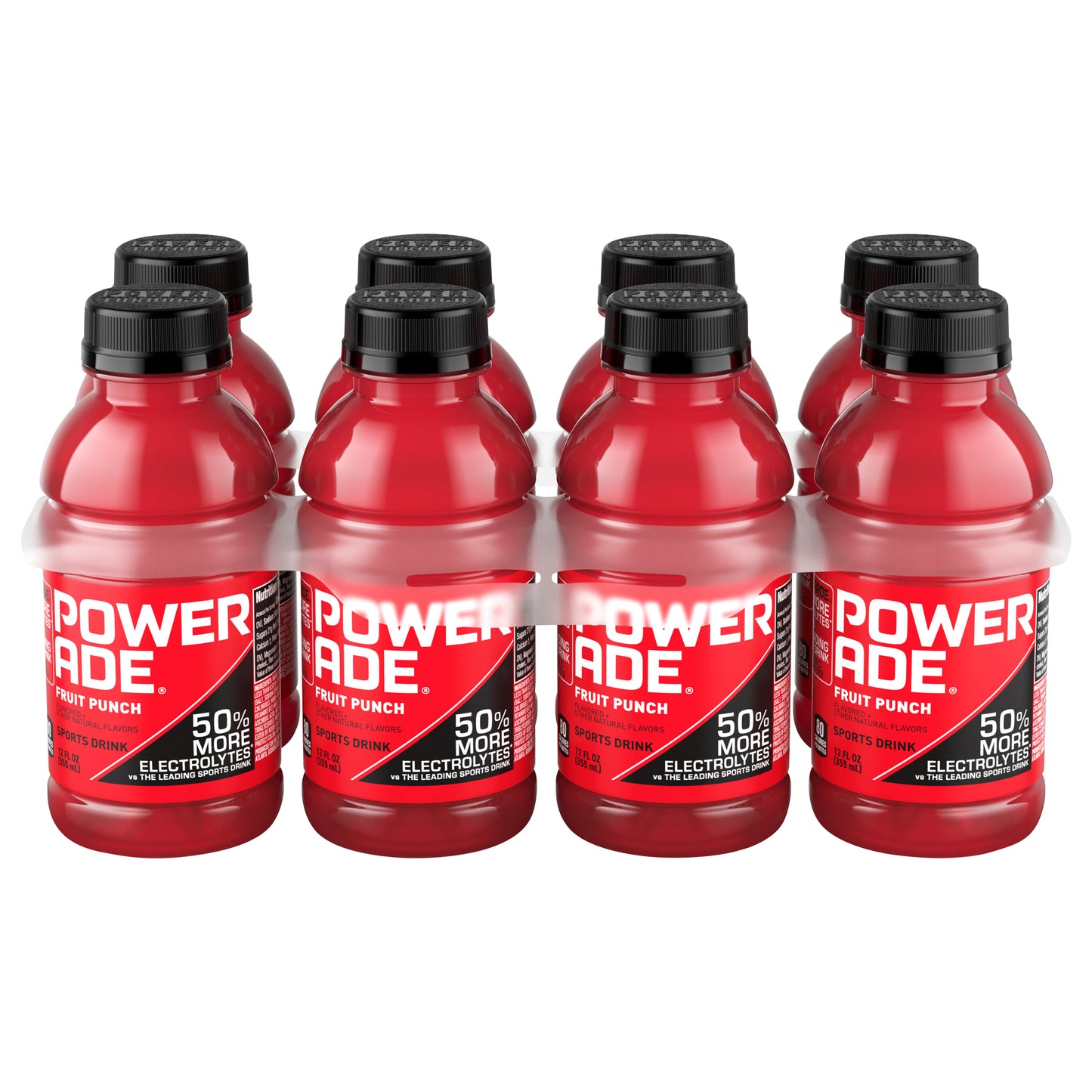 POWERADE Fruit Punch Bottles, 12 fl oz, 8 Pack