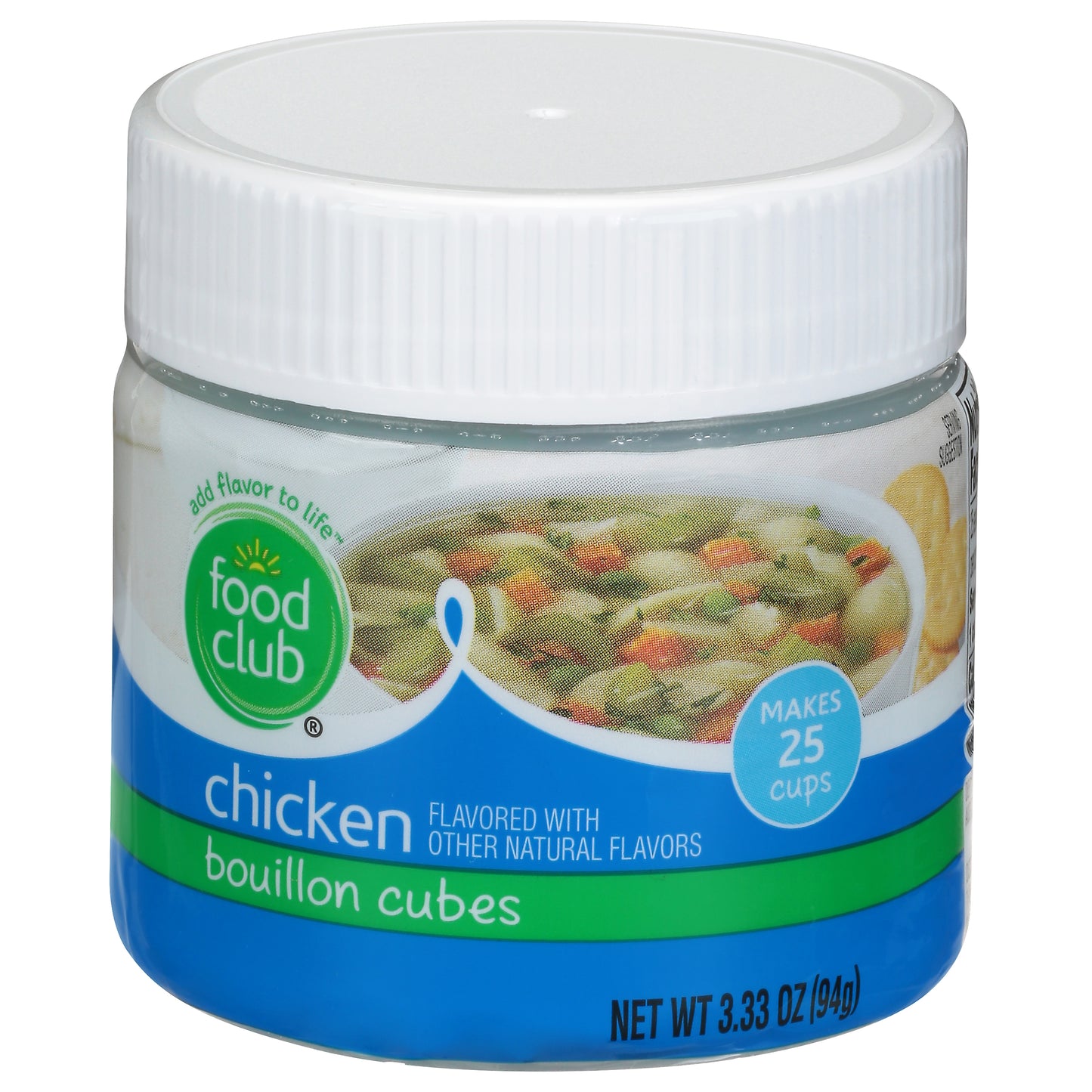 Food Club Chicken Bouillon Cubes 3.33 oz