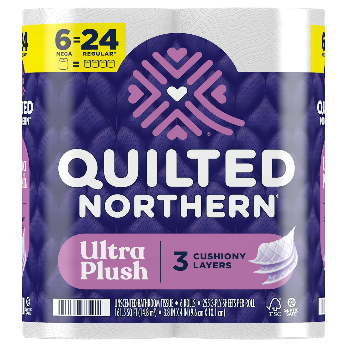 Quilted Northern Ultra Plush® Toilet Paper, 6 Mega Rolls