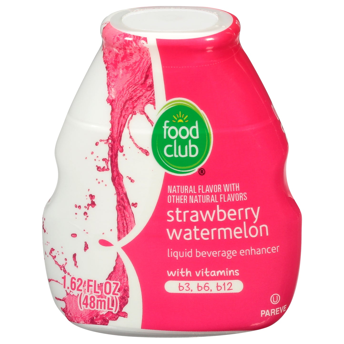 Food Club Strawberry Watermelon Liquid Beverage Enhancer 1.62 fl oz