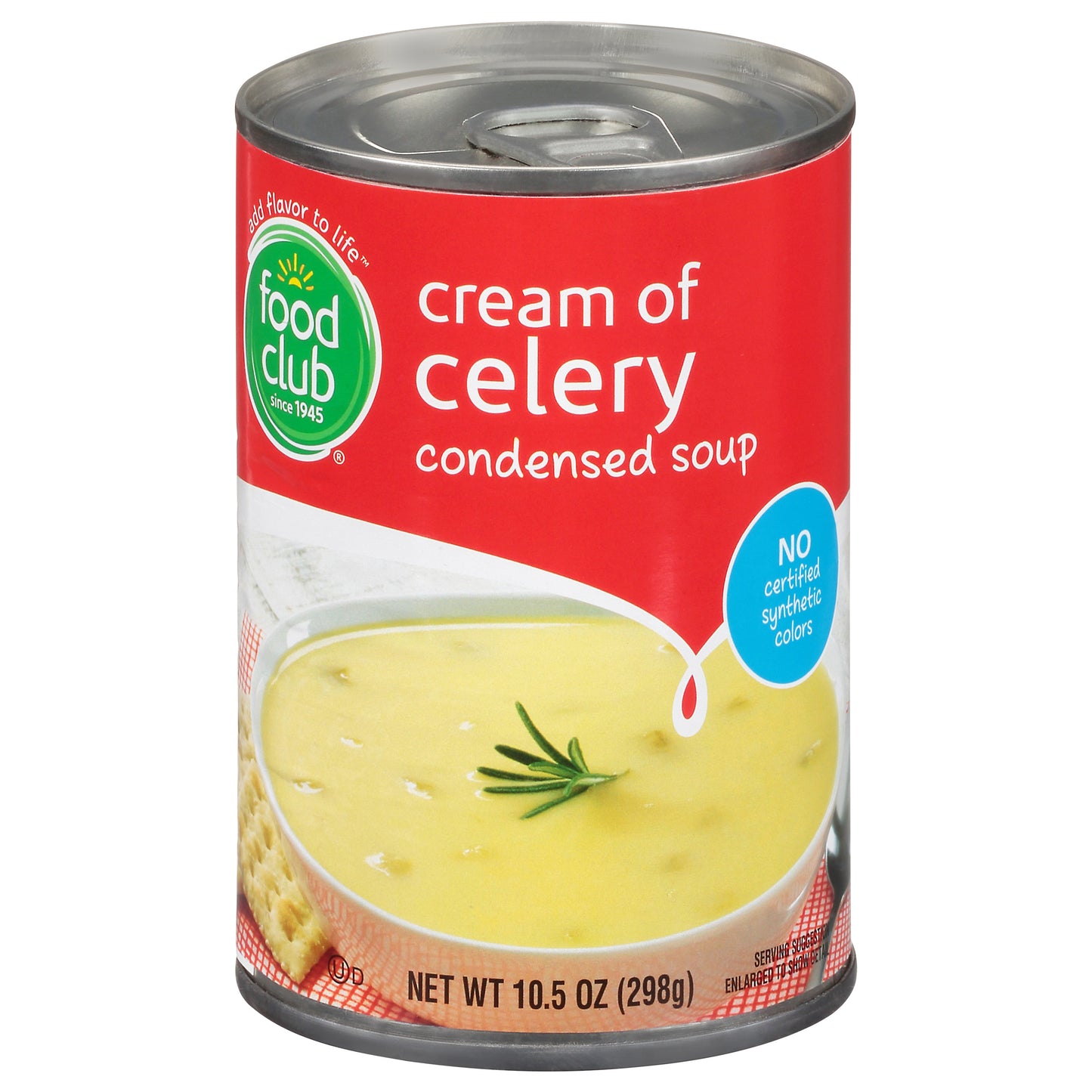Food Club Cream of Celery Condensed Soup 10.5 oz
