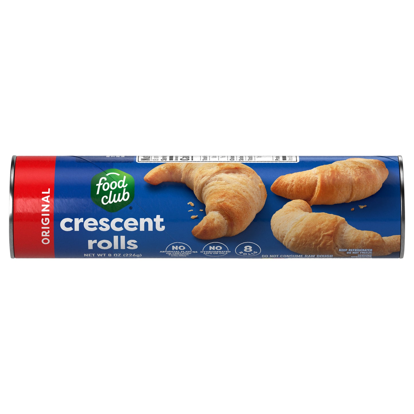 Food Club Original Crescent Rolls 8 ea