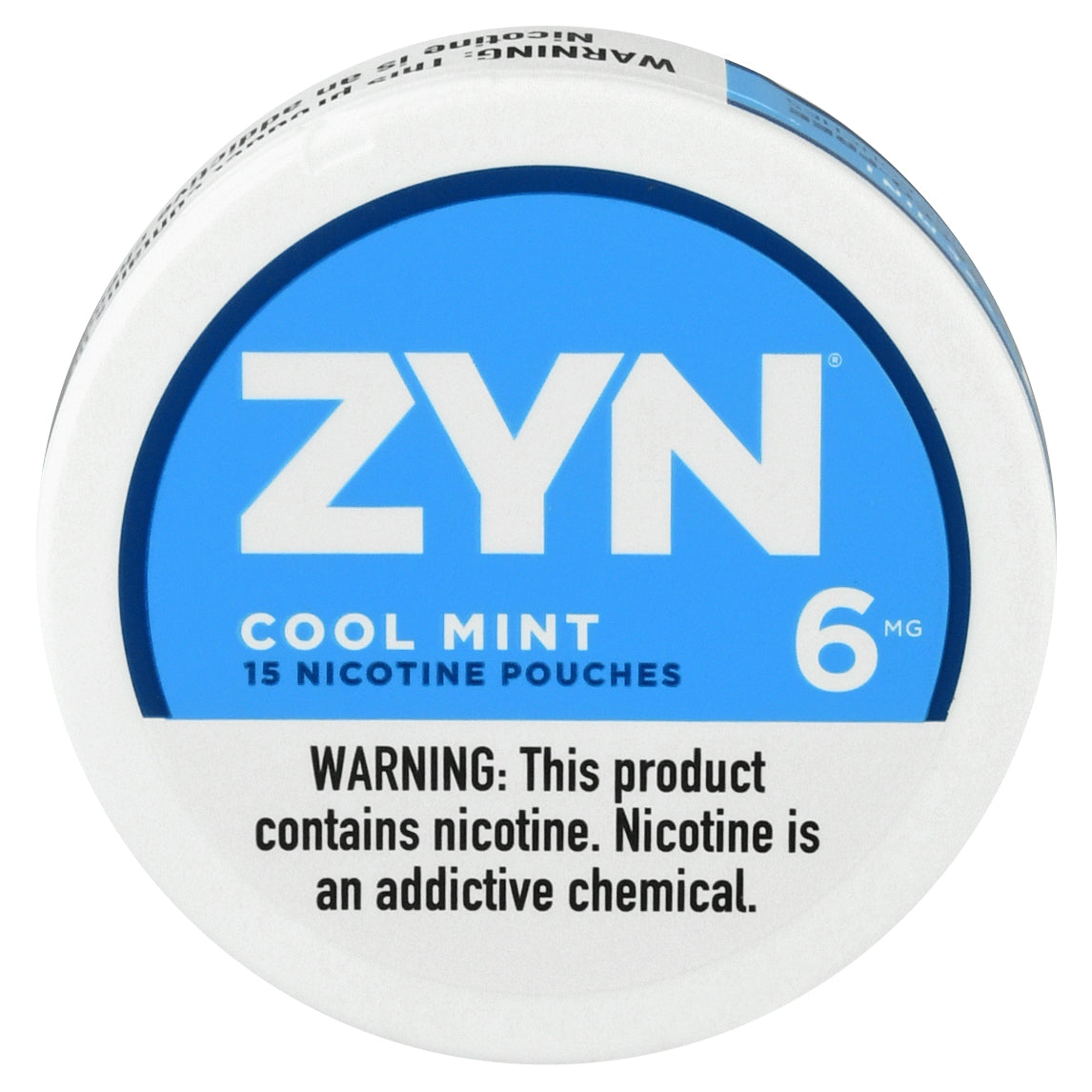Zyn 6 mg Cool Mint Nicotine Pouches 15 ea