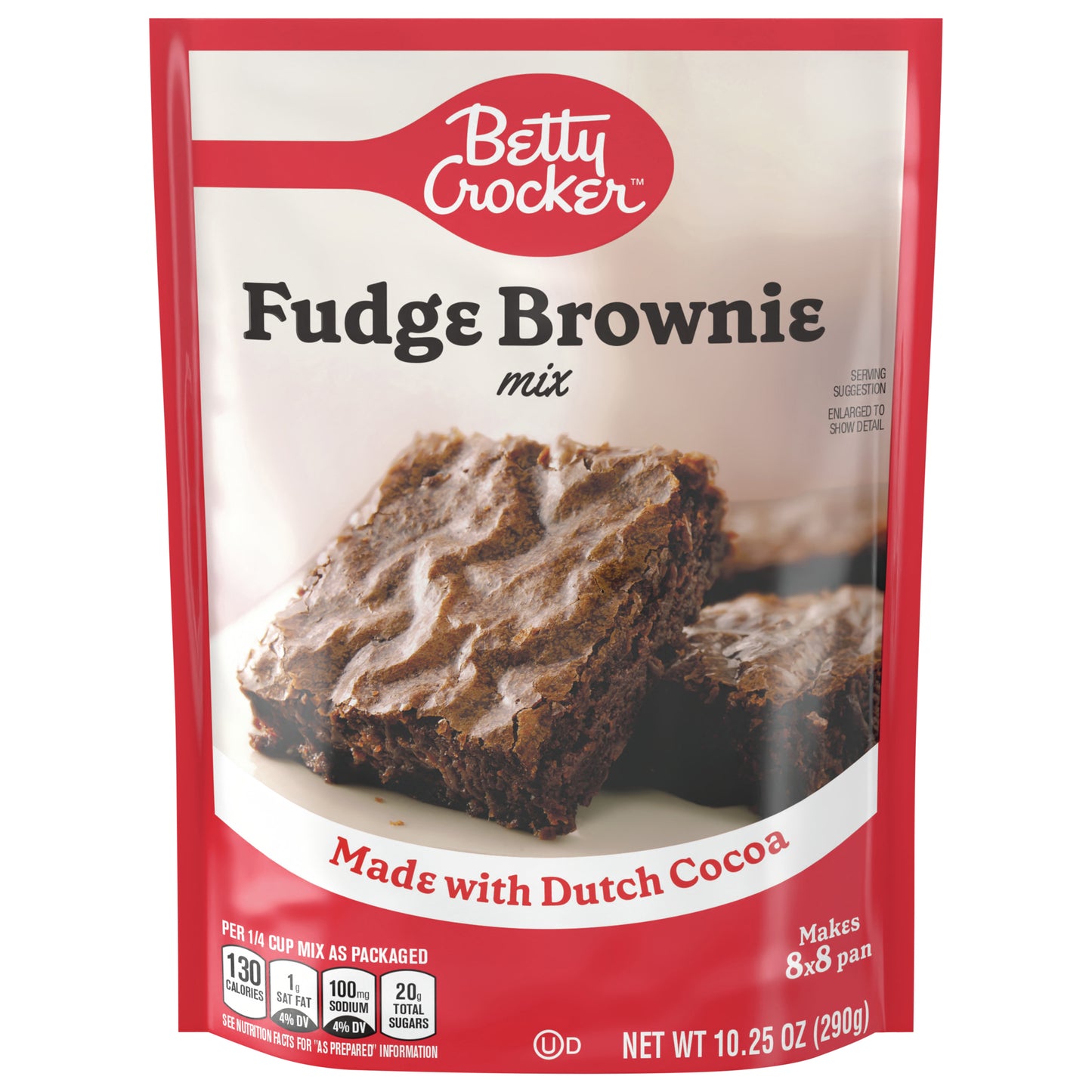 Betty Crocker Ready to Bake Fudge Brownie Baking Mix, 10.25 oz.