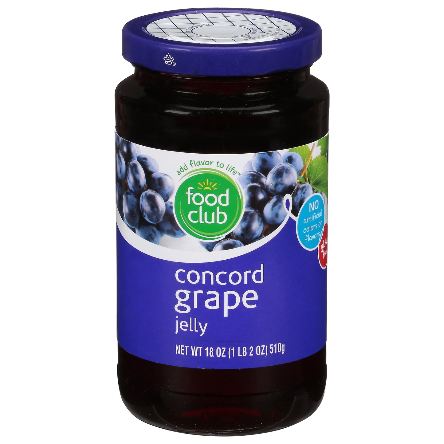 Food Club Concord Grape Jelly 18 oz