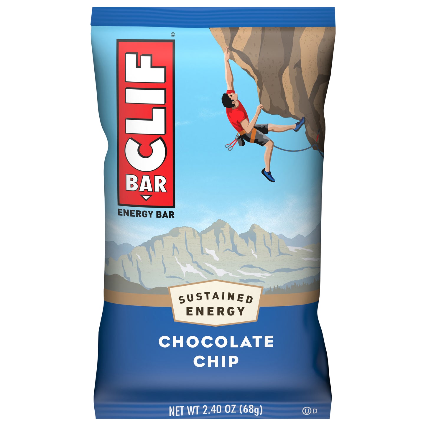 CLIF BAR - Chocolate Chip - Energy Bar - 2.4 oz.