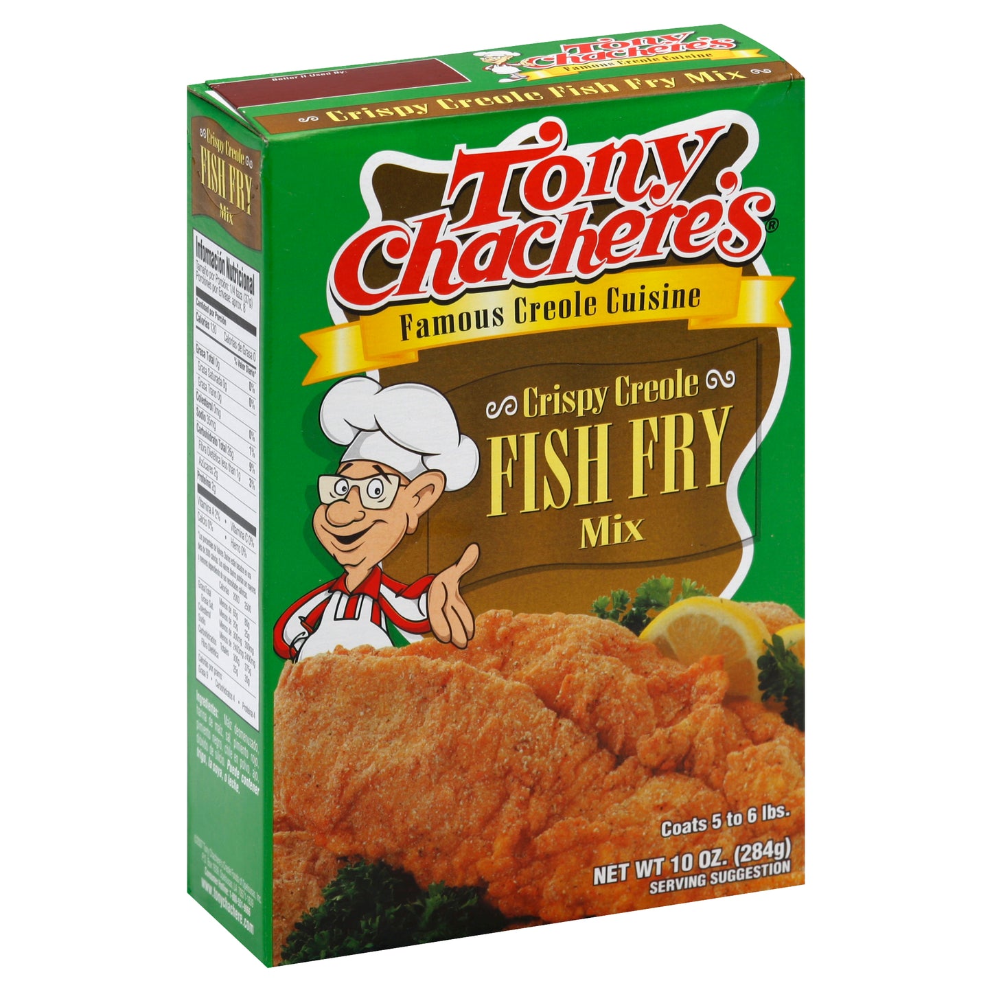 Tony Chachere's Fish Fry Mix 10 oz