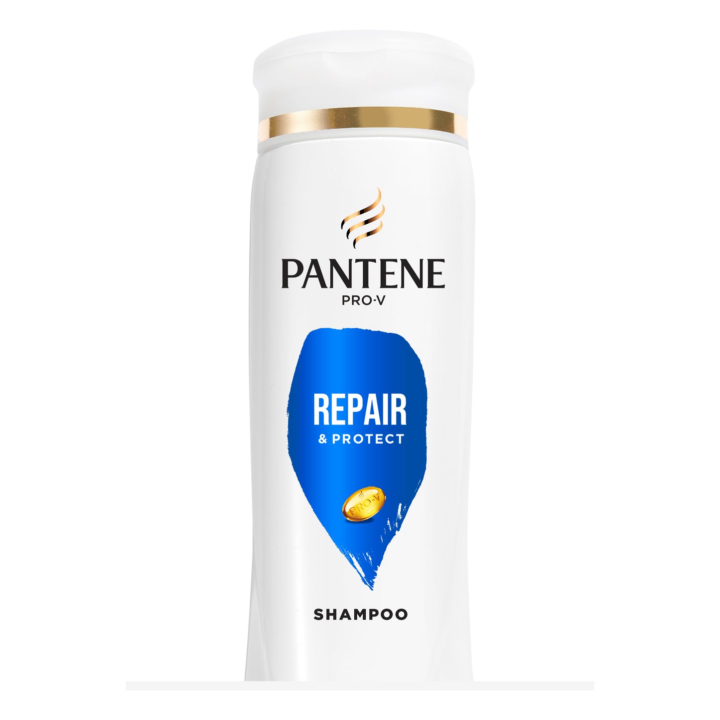 Pantene Shampoo, Repair and Protect for Damaged and Bleached Hair, Gentle Cleansing, Detangles Hair, Safe for Color Treated Hair, 12.0 oz