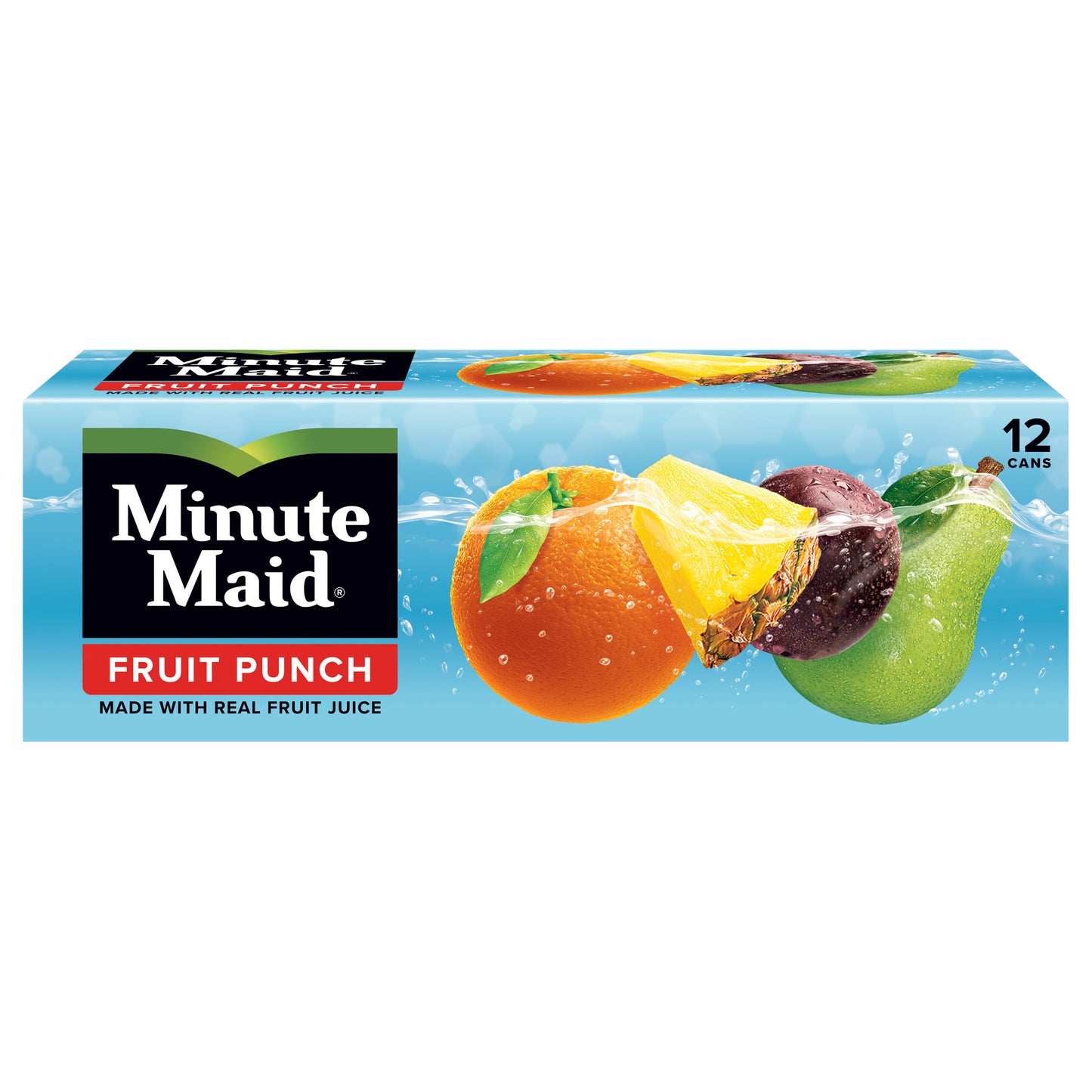 Minute Maid Fruit Punch Fridge Pack Cans, 12 fl oz, 12 Pack