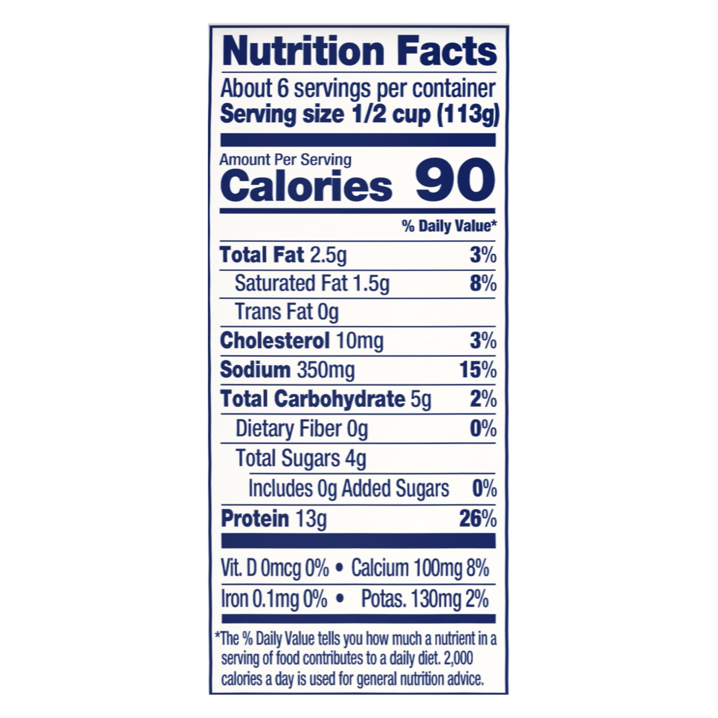 Daisy Pure and Natural 2% Low Fat Cottage Cheese 24 oz