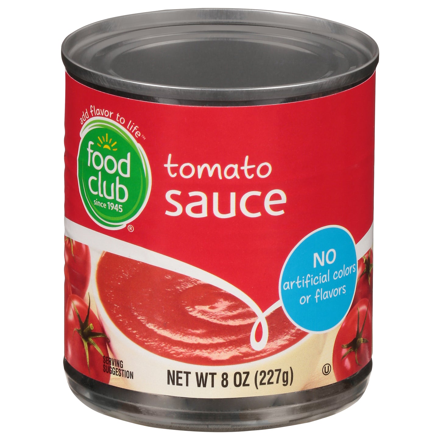 Food Club Tomato Sauce 8 oz