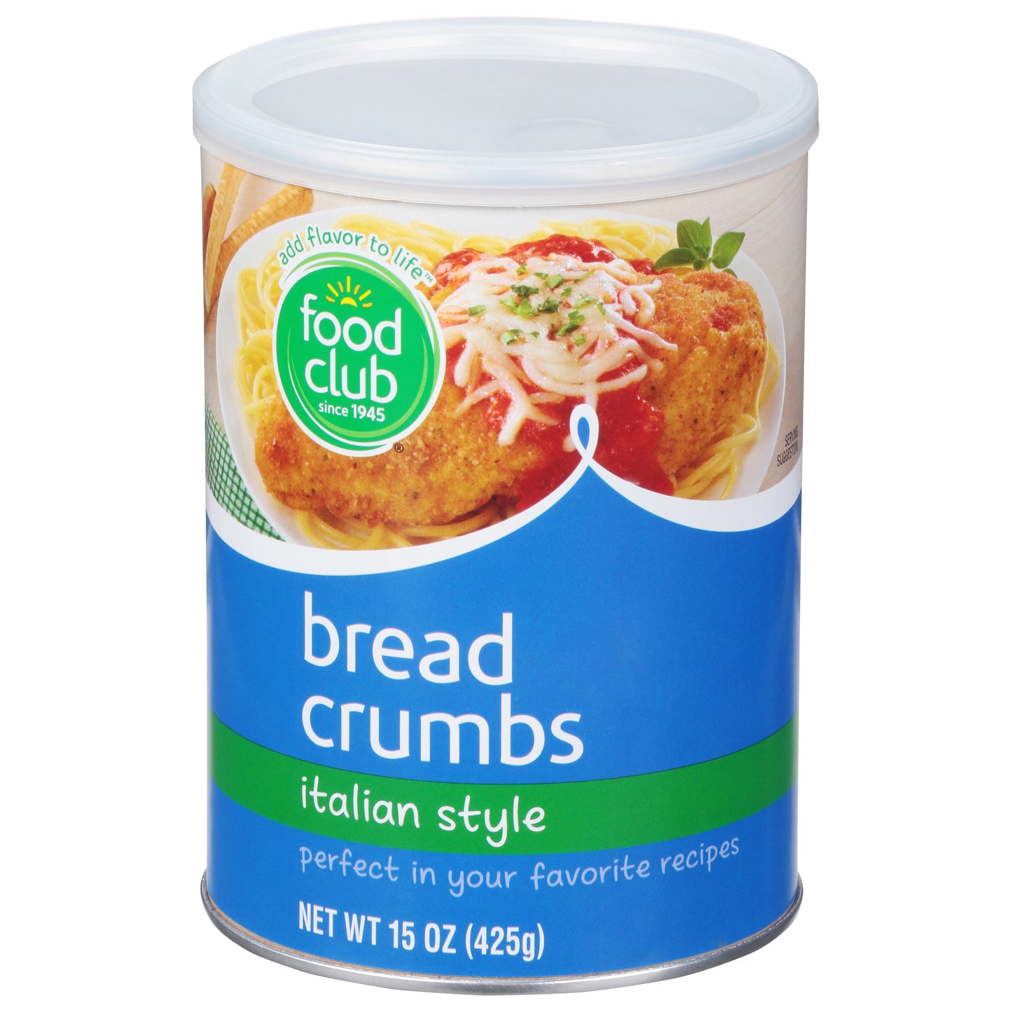 Food Club Italian Style Bread Crumbs 15 oz
