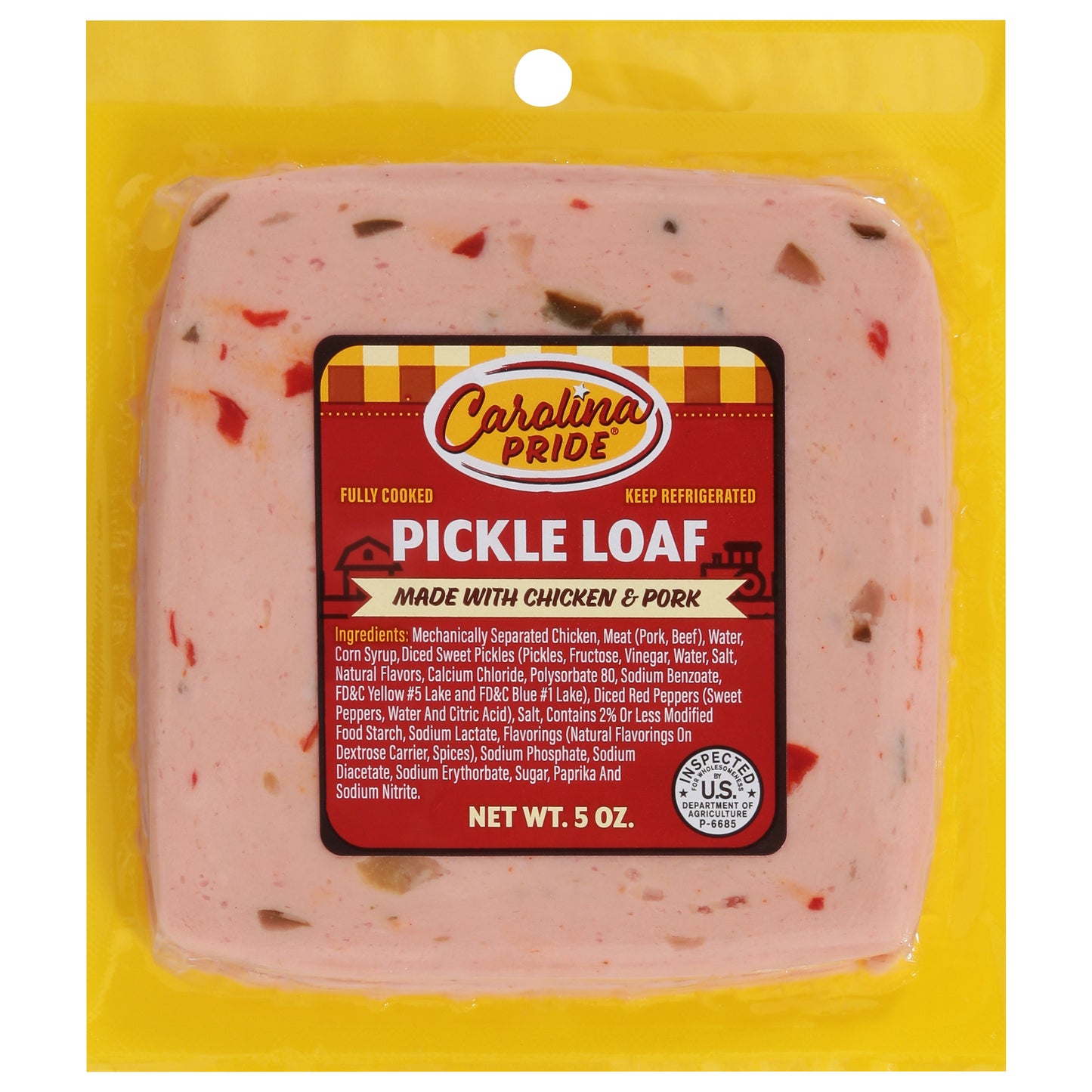 Carolina Pride Pickle Loaf 5 oz