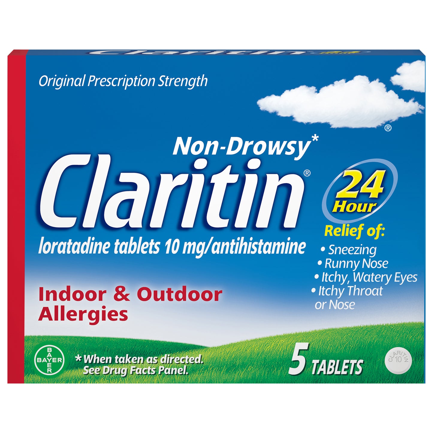 Claritin 24 Hour Tablets, 5ct