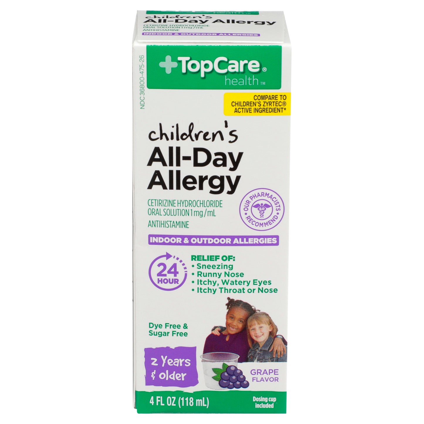 TopCare TOPCARE CHILD ALLERGY LIQ GRAPE 4 OZ