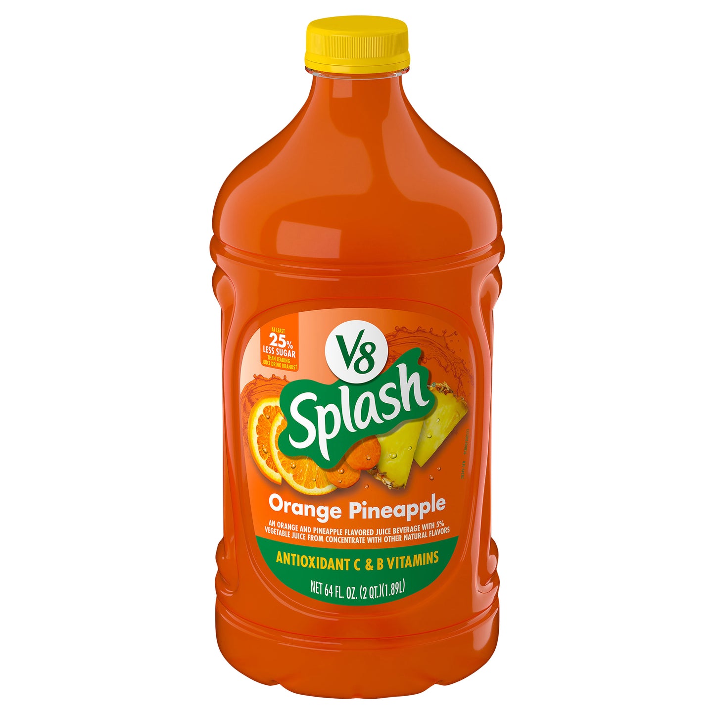 V8 Splash® Orange Pineapple Flavored Juice Beverage, 64 fl oz Bottle