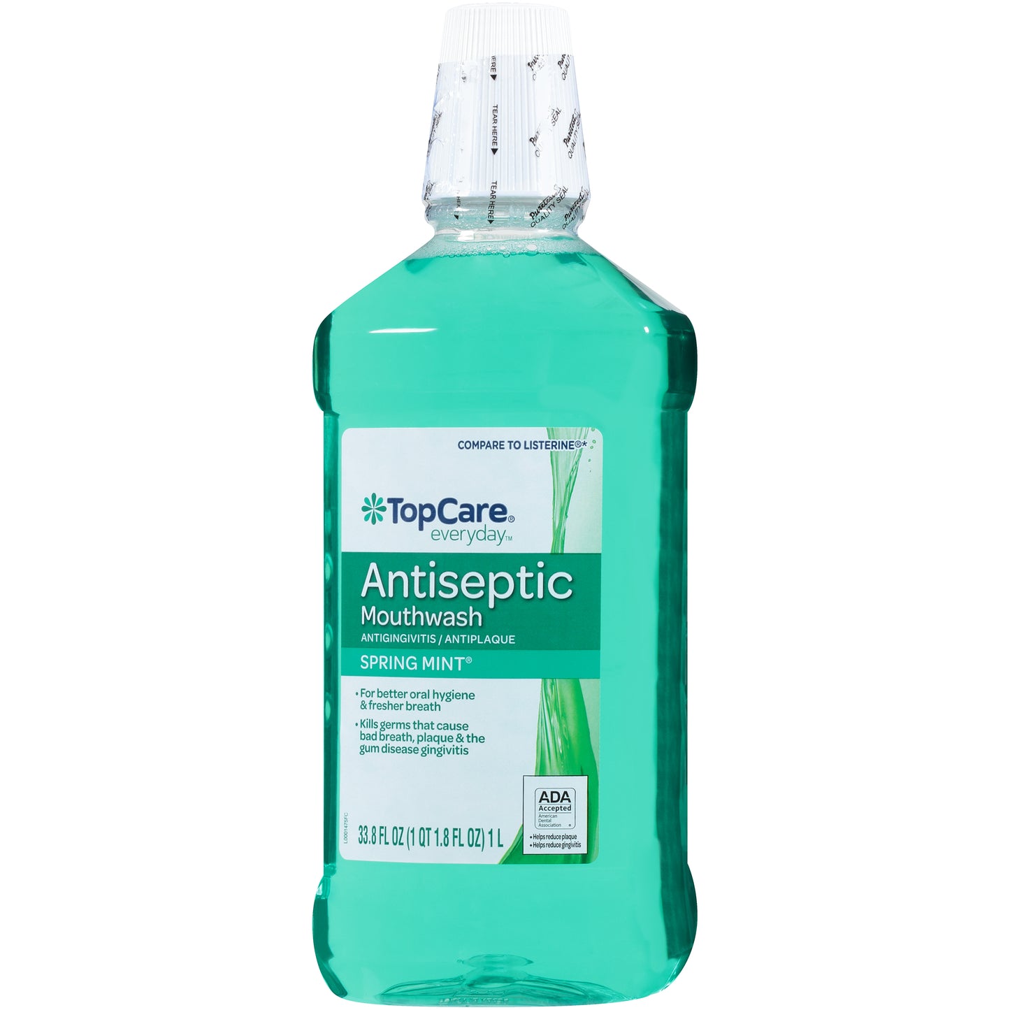 Antiseptic Mouthwash Antigingivitis / Antiplaque, Spring Mint