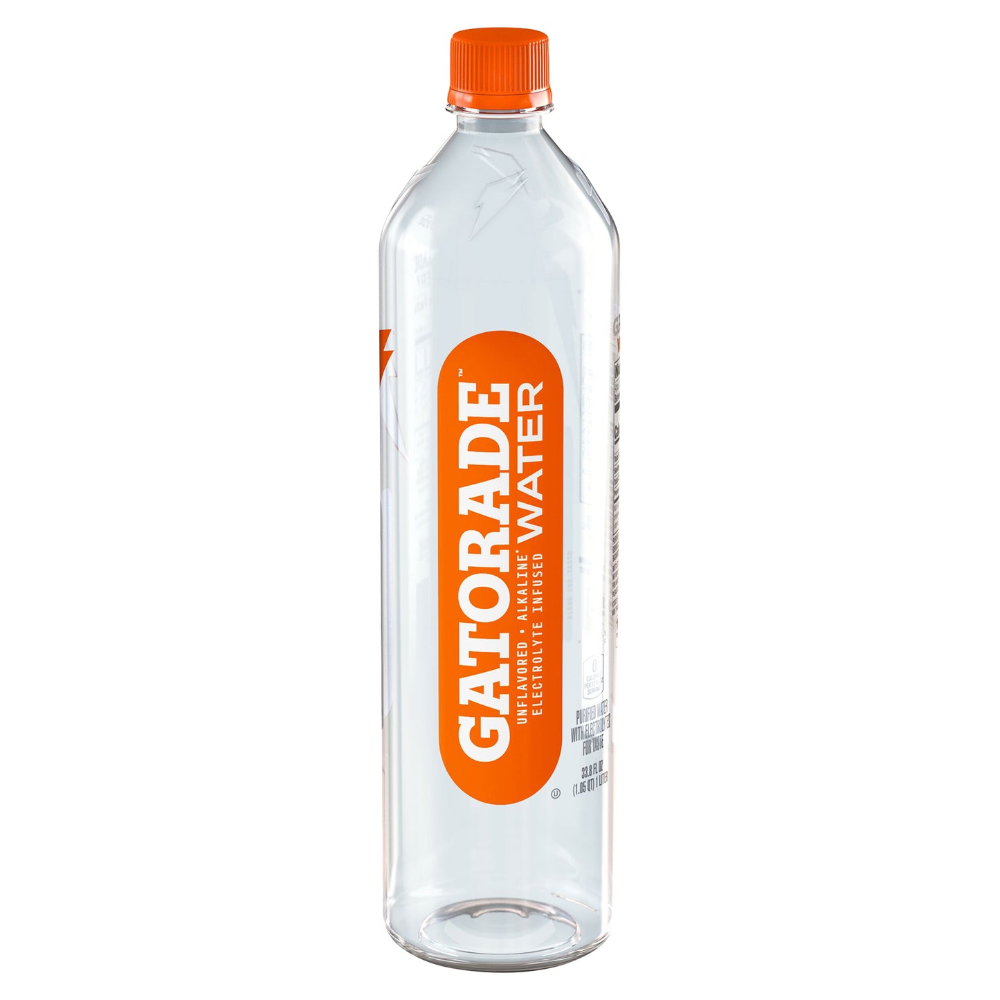 Gatorade Purified Water, Unflavored, 33.8 Fl Oz