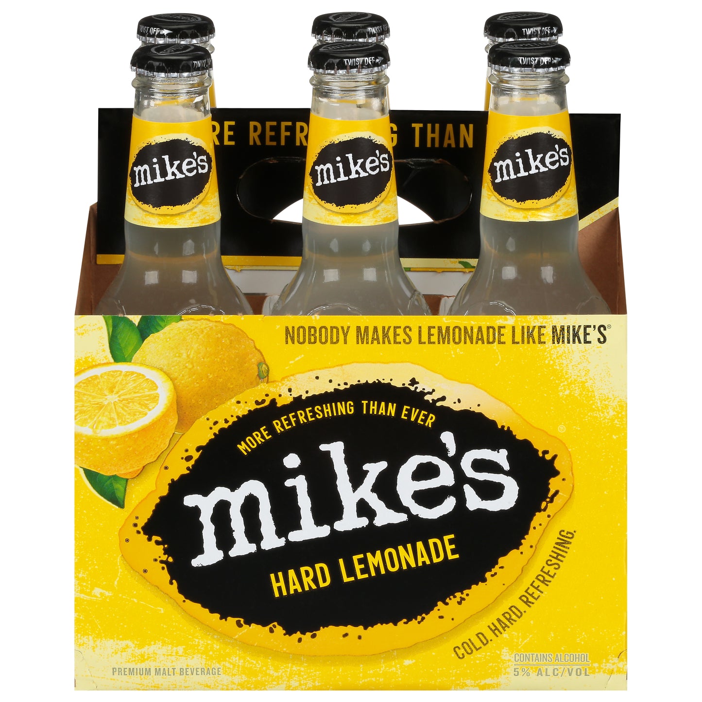 Mike's Premium Hard Lemonade Malt Beverage 6 - 11.2 fl oz Bottles