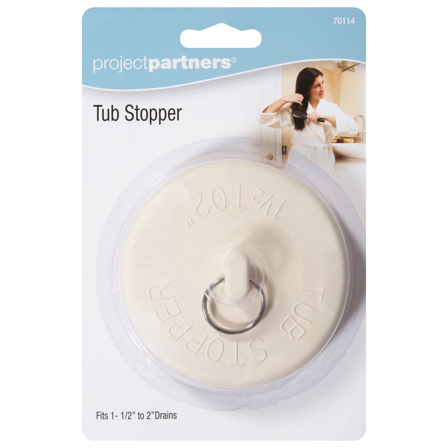 Project Partners Tub Stopper 1 Each