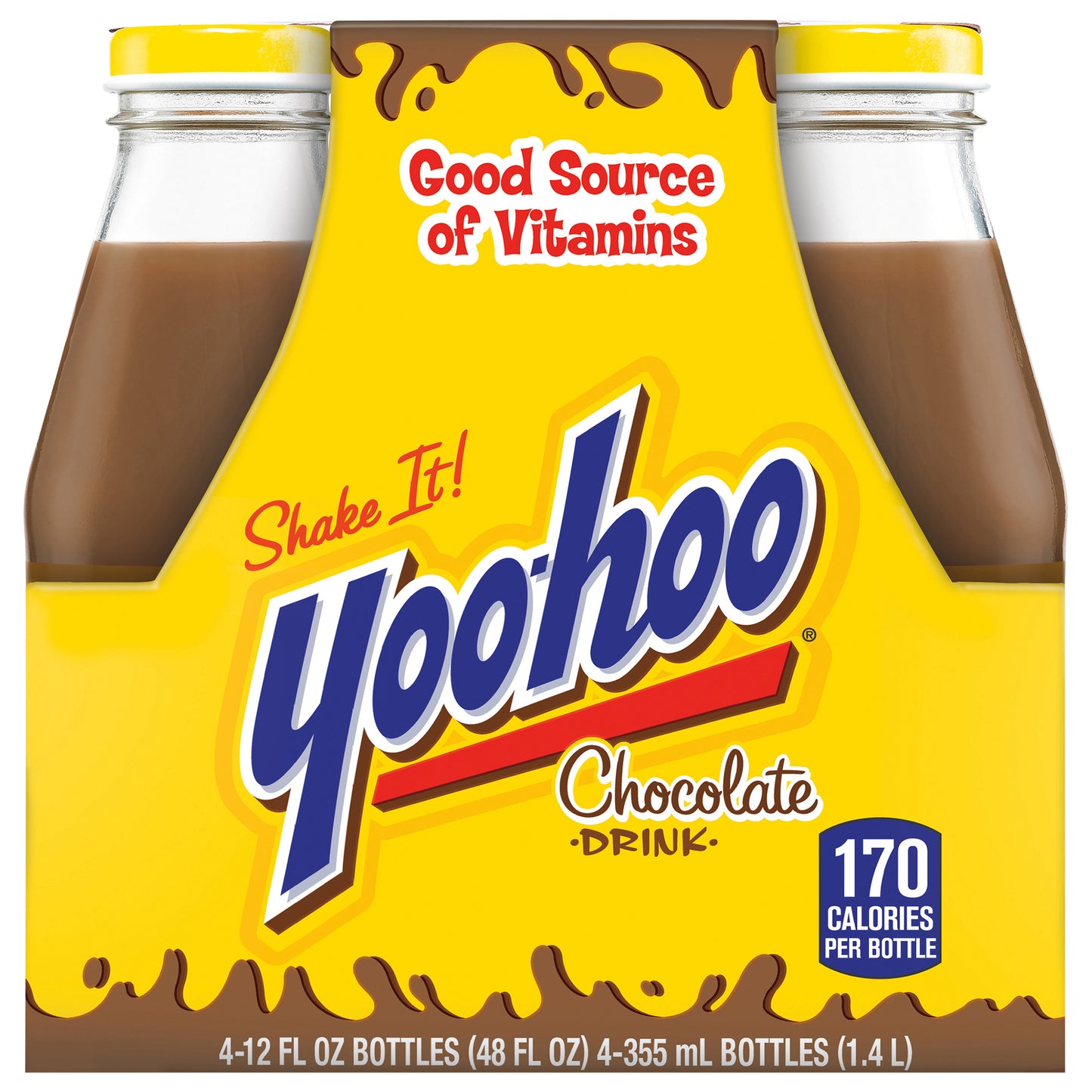 Yoo-hoo Chocolate Drink 4 - 12 fl oz Bottles