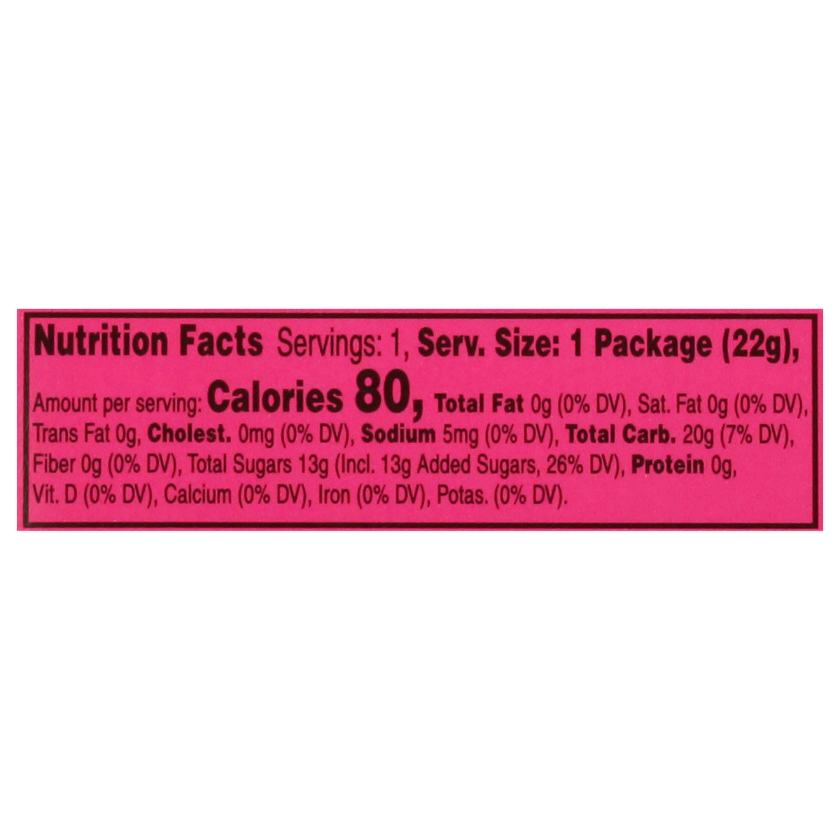 Mike and Ike Chewy Tropical Typhoon Candy 0.78 oz