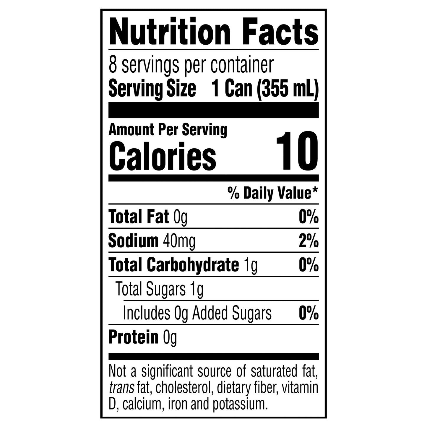 Topo Chico Sabores Tropical Mango Cans, 12 fl oz, 8 Pack
