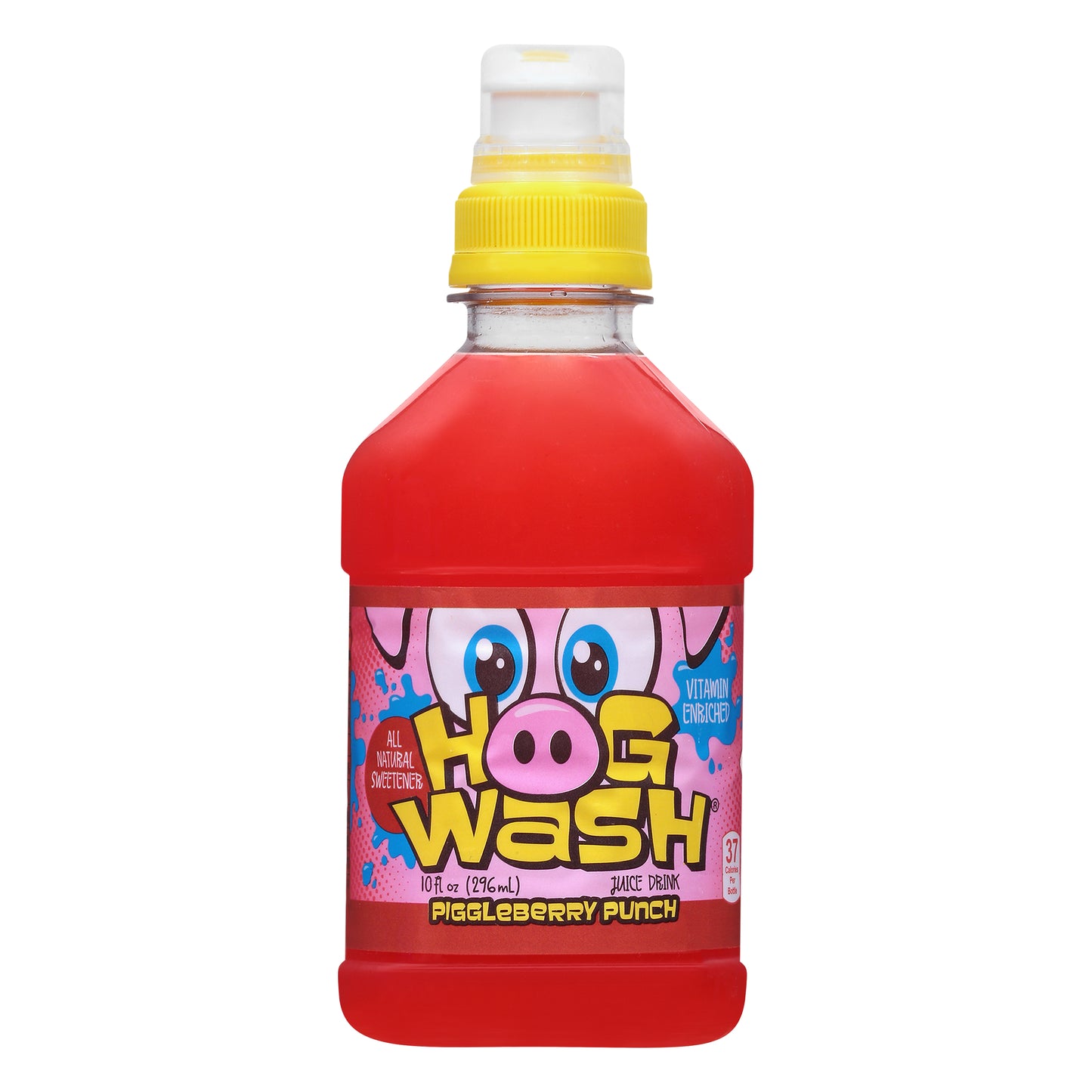 Hog Wash Piggleberry Punch Juice Drink 10 oz