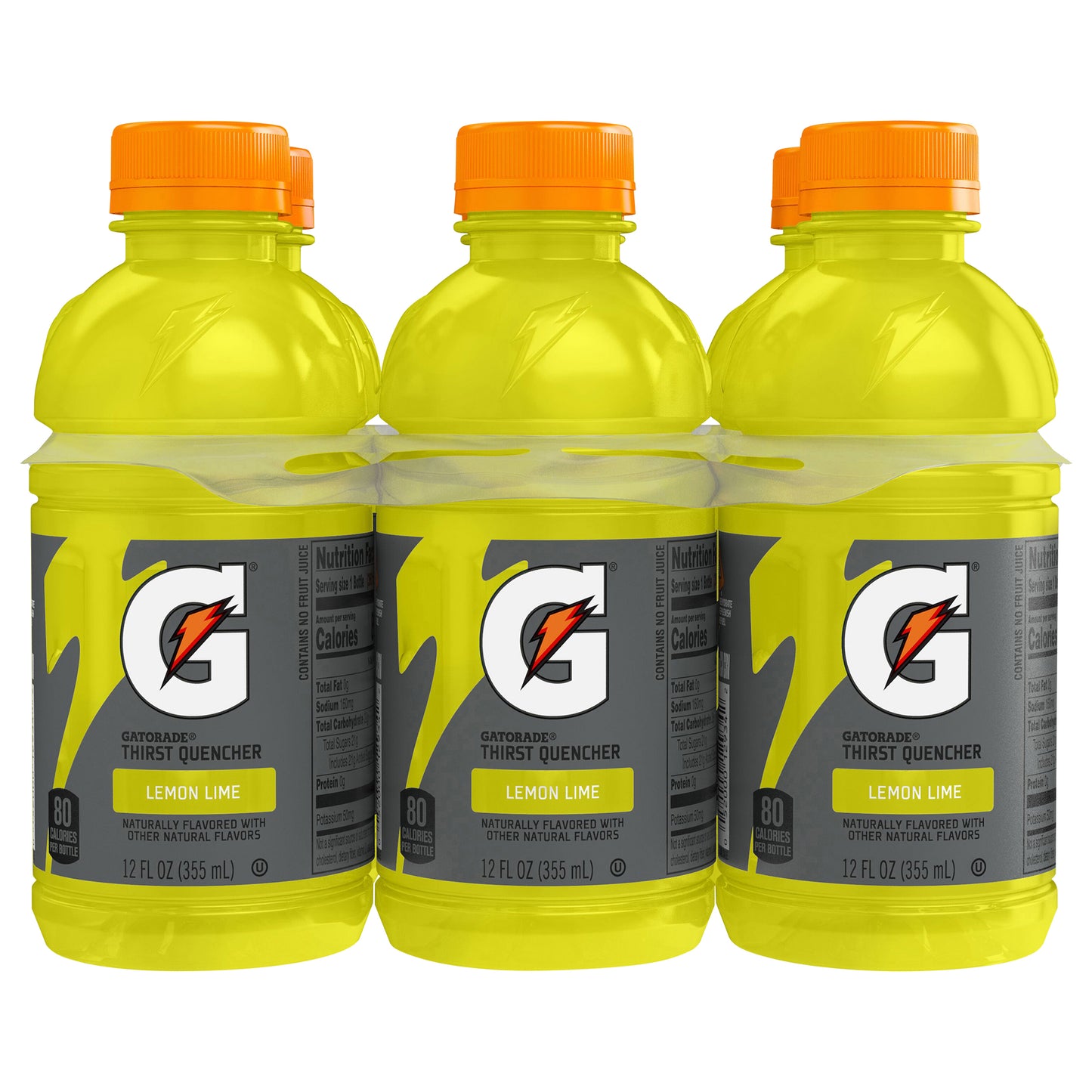 Gatorade® Yellow Lemon Lime Sports Drink Mini Multipack Bottles
