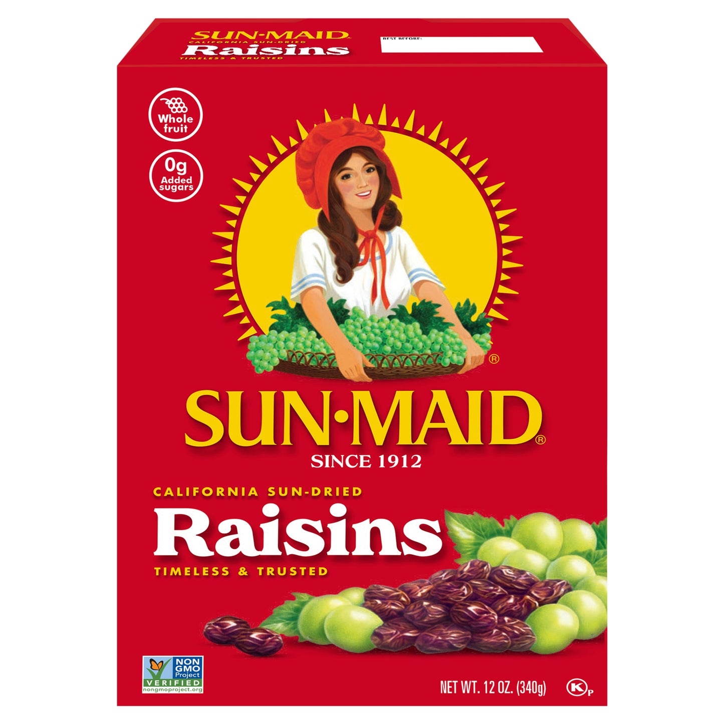Sun-Maid® California Sun-Dried Raisins 12oz Bag in a Box