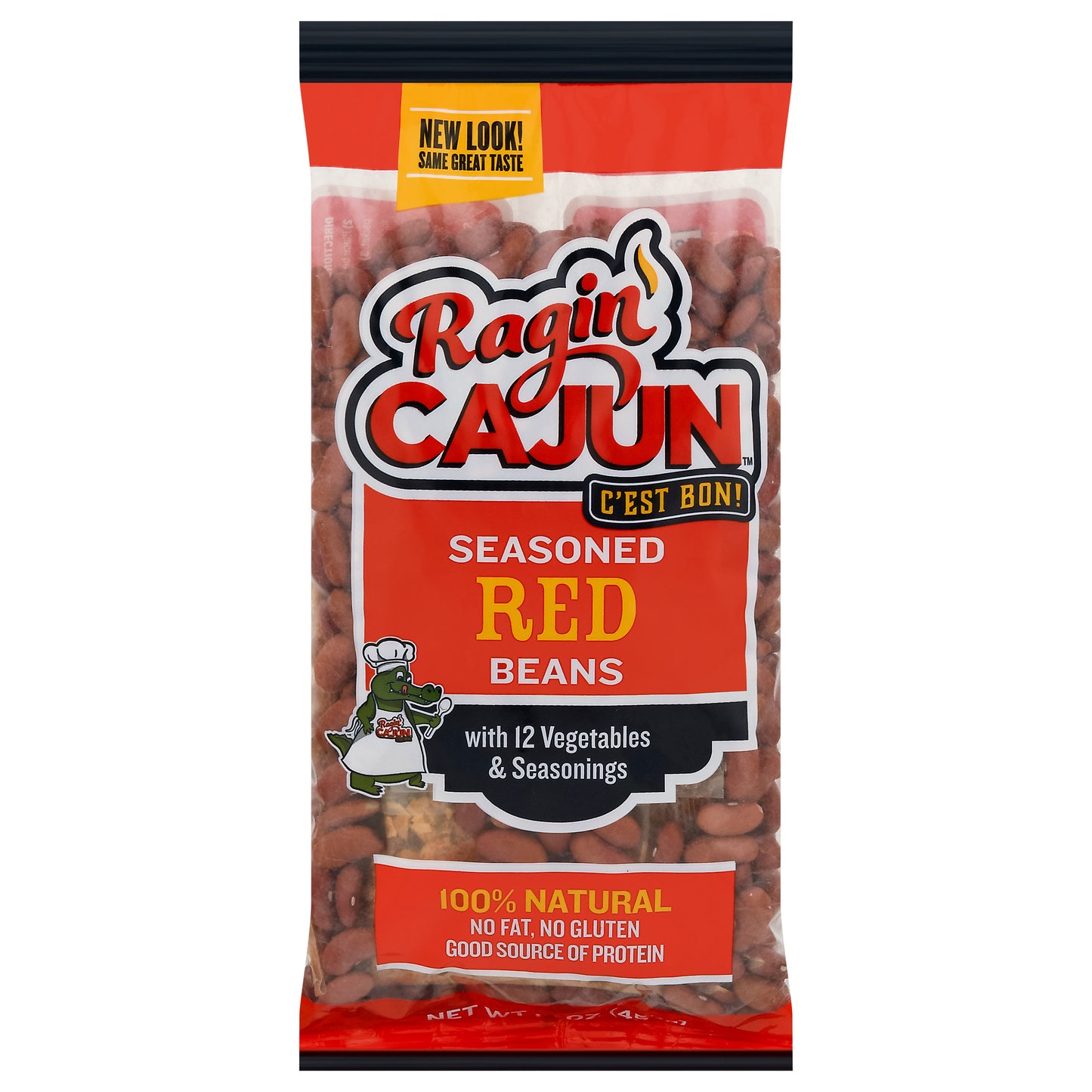 Ragin' Cajun Seasoned Red Beans 16 oz
