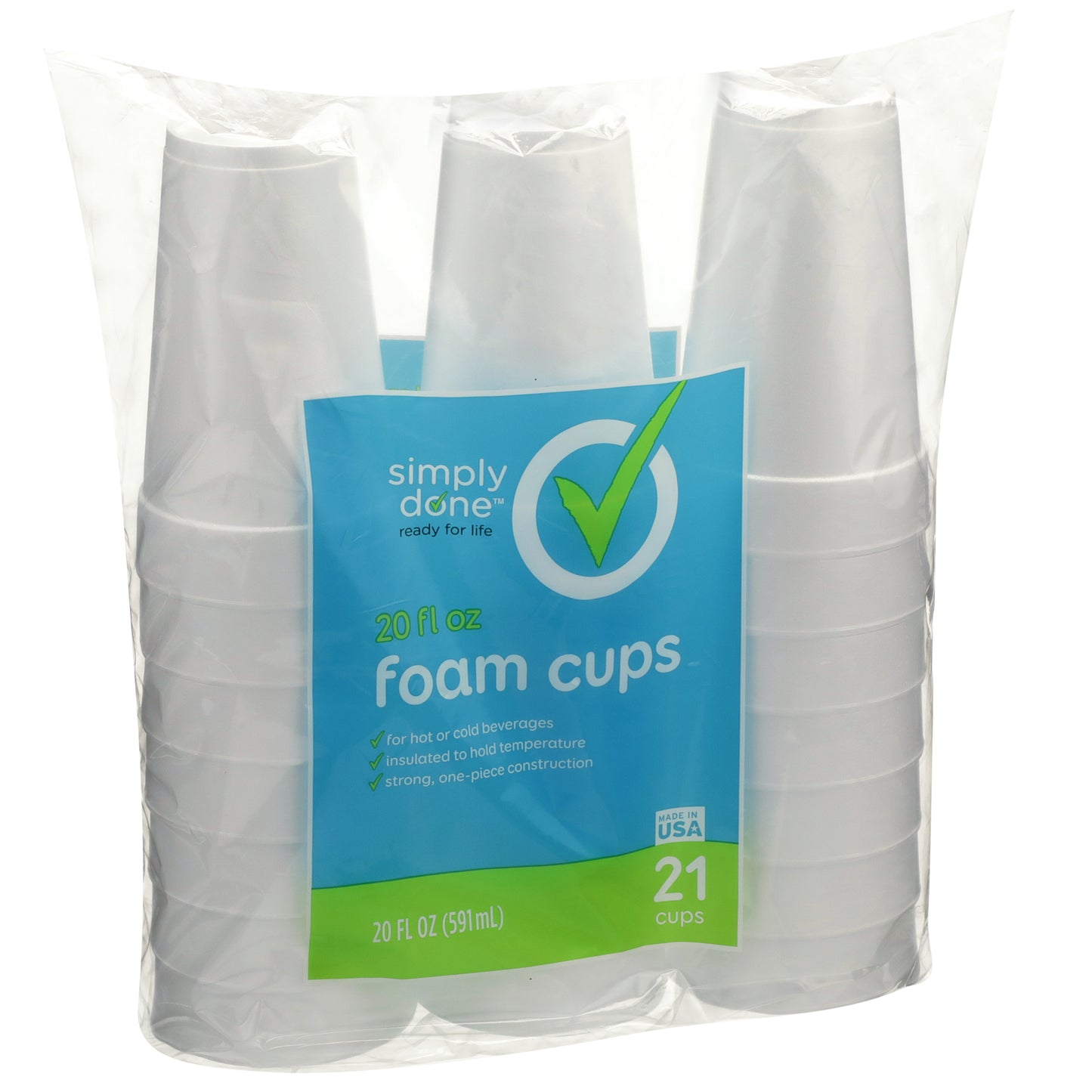 Foam Cups - 21 Cups