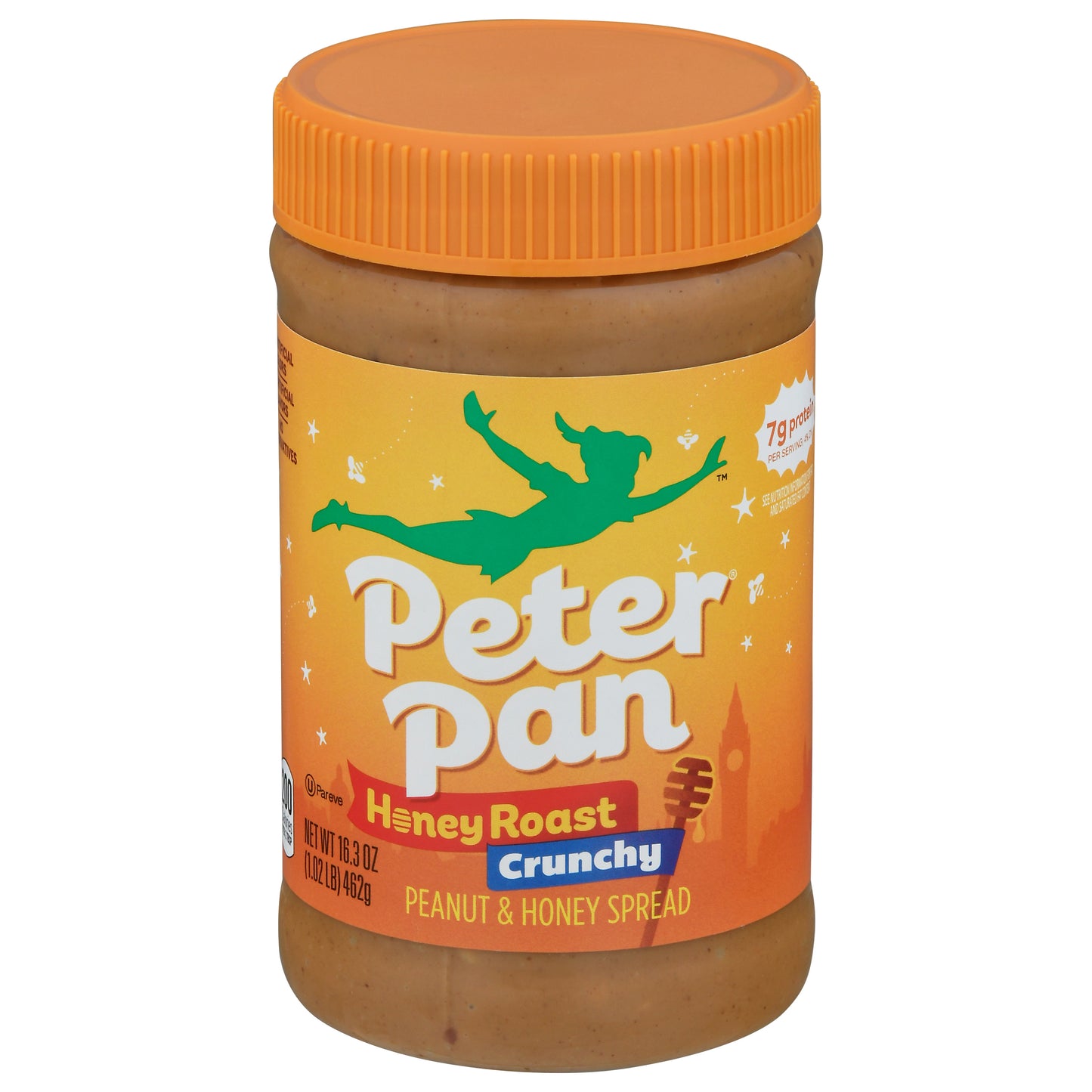 Peter Pan Crunchy Honey Roast Peanut & Honey Spread 16.3 oz