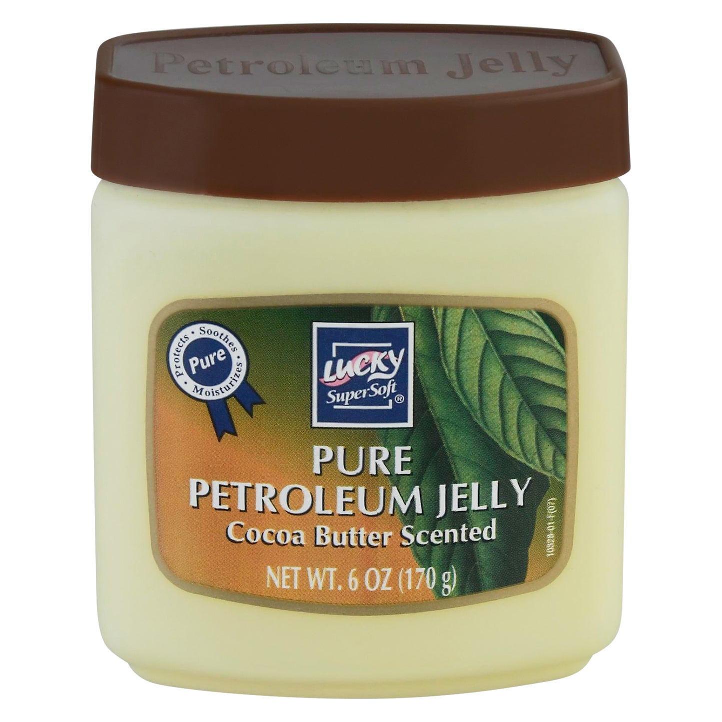 Lucky Super Soft Pure Cocoa Butter Scented Petroleum Jelly 6 oz