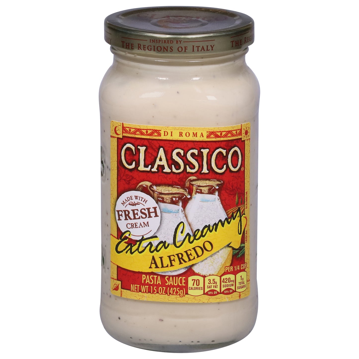 Classico Extra Creamy Alfredo Pasta Sauce 15 oz