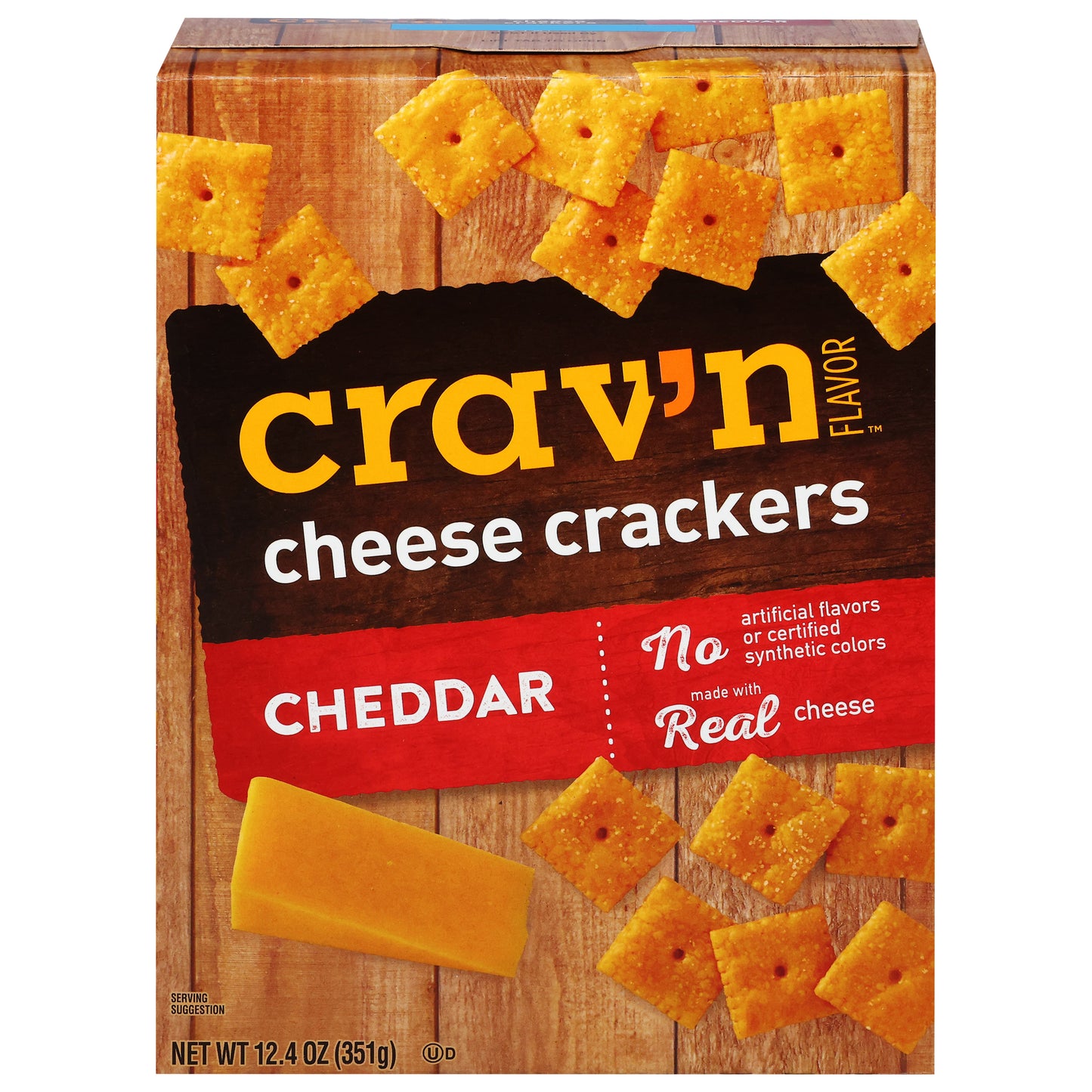 Crav'n Flavor Cheddar Cheese Crackers 12.4 oz