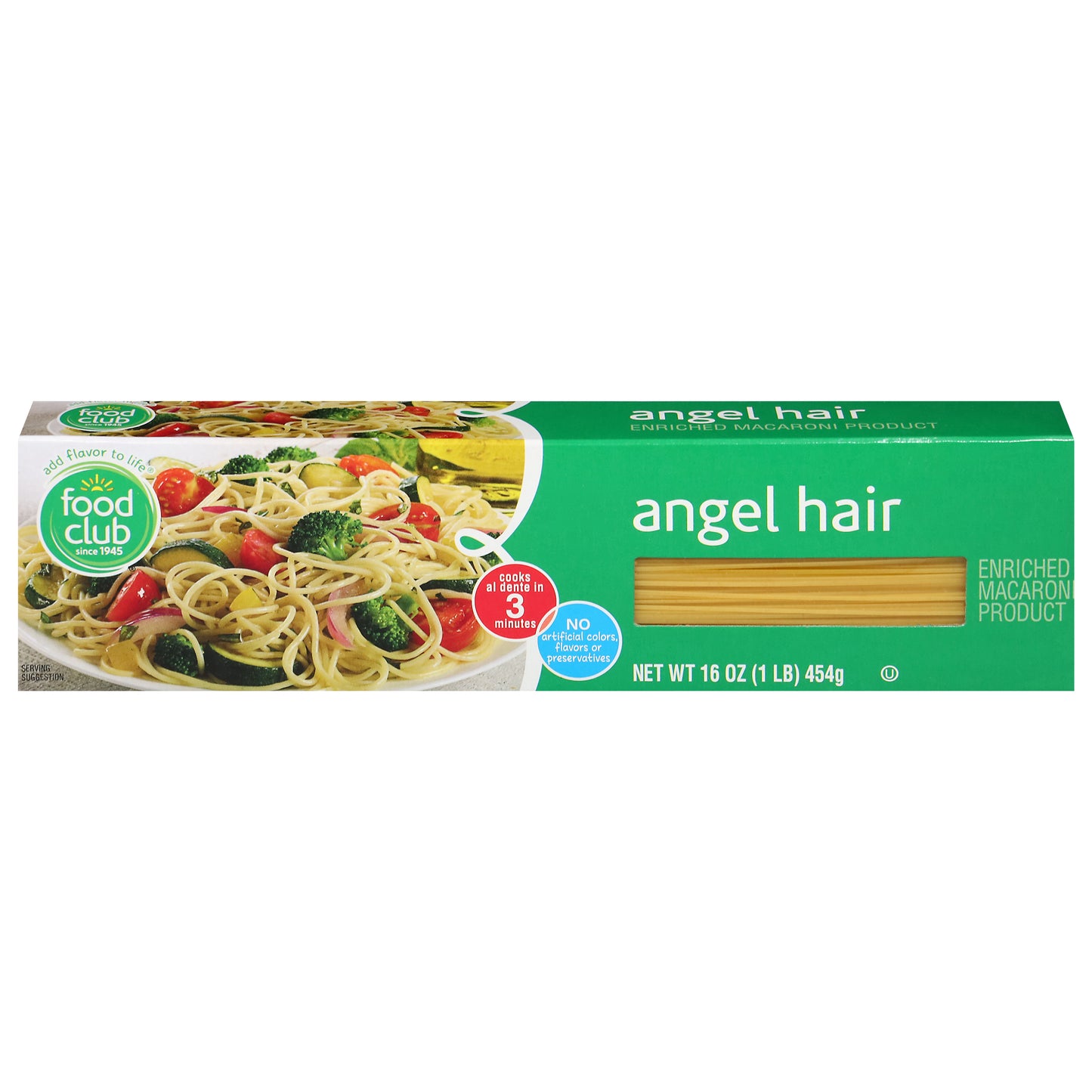Food Club Angel Hair 16 oz