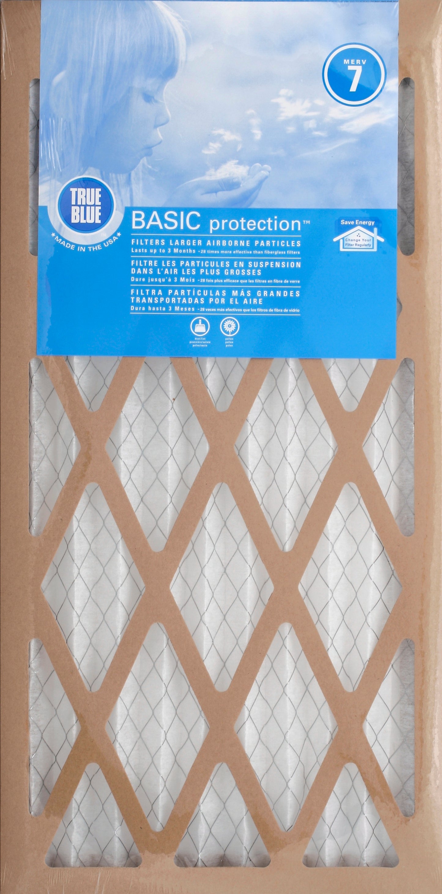 TrueBlue TRUE BLUE BASIC FILTER 12X24X1 1 CT