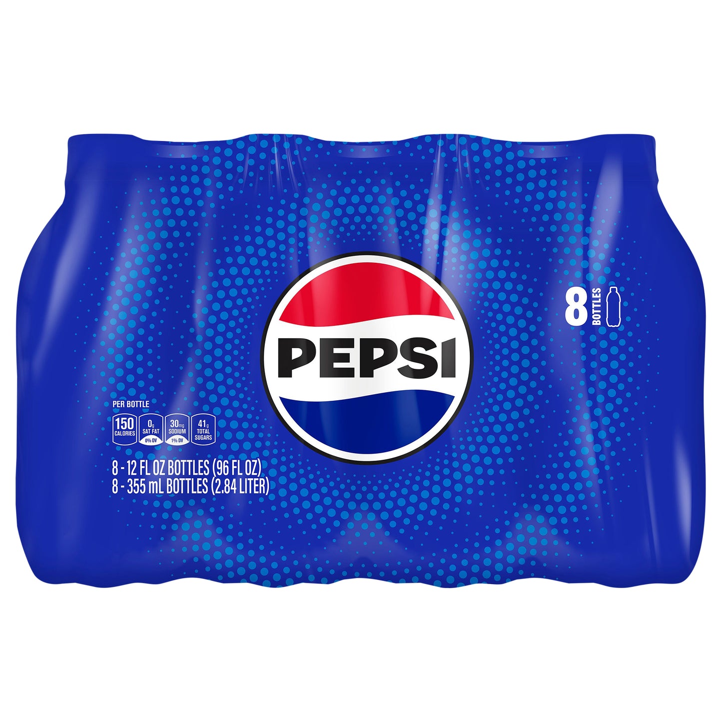 Pepsi Soda Cola 12 Fl Oz 8 Count
