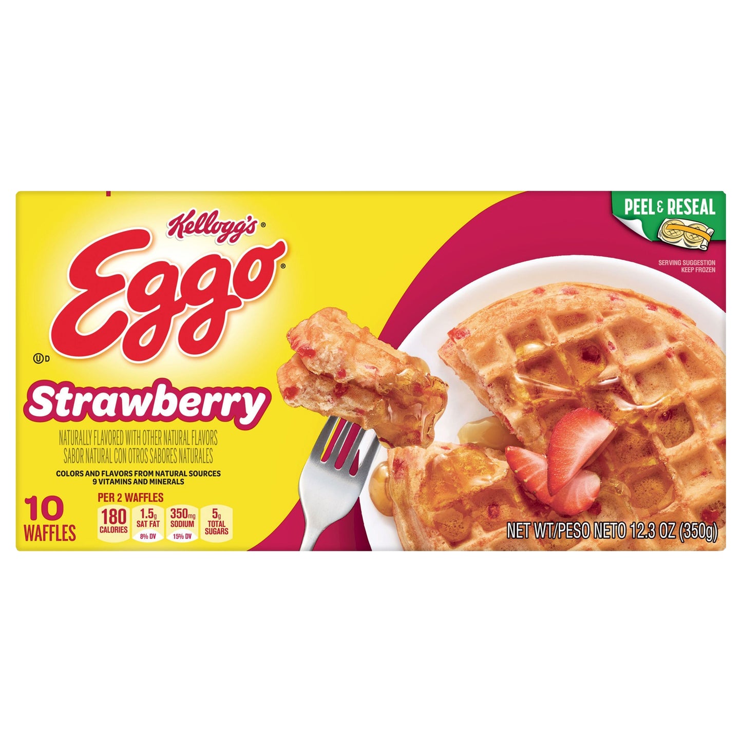 Kellogg's® Eggo® Strawberry Frozen Waffles