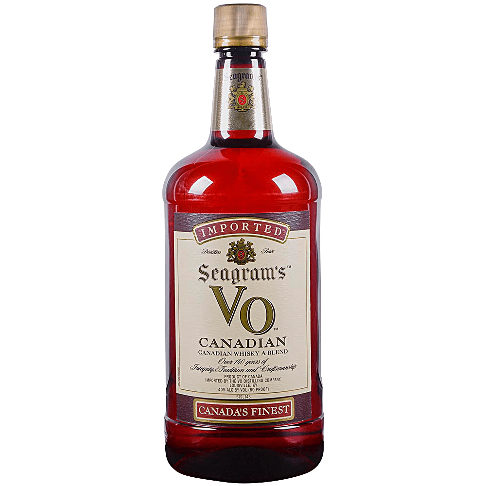 Seagram's Vo Canadian Whisky, 1.75 L Bottle Of Whiskey, 80 Proof