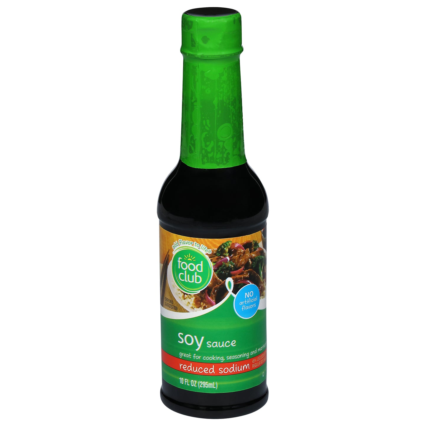 Food Club Reduced Sodium Soy Sauce 10 fl oz