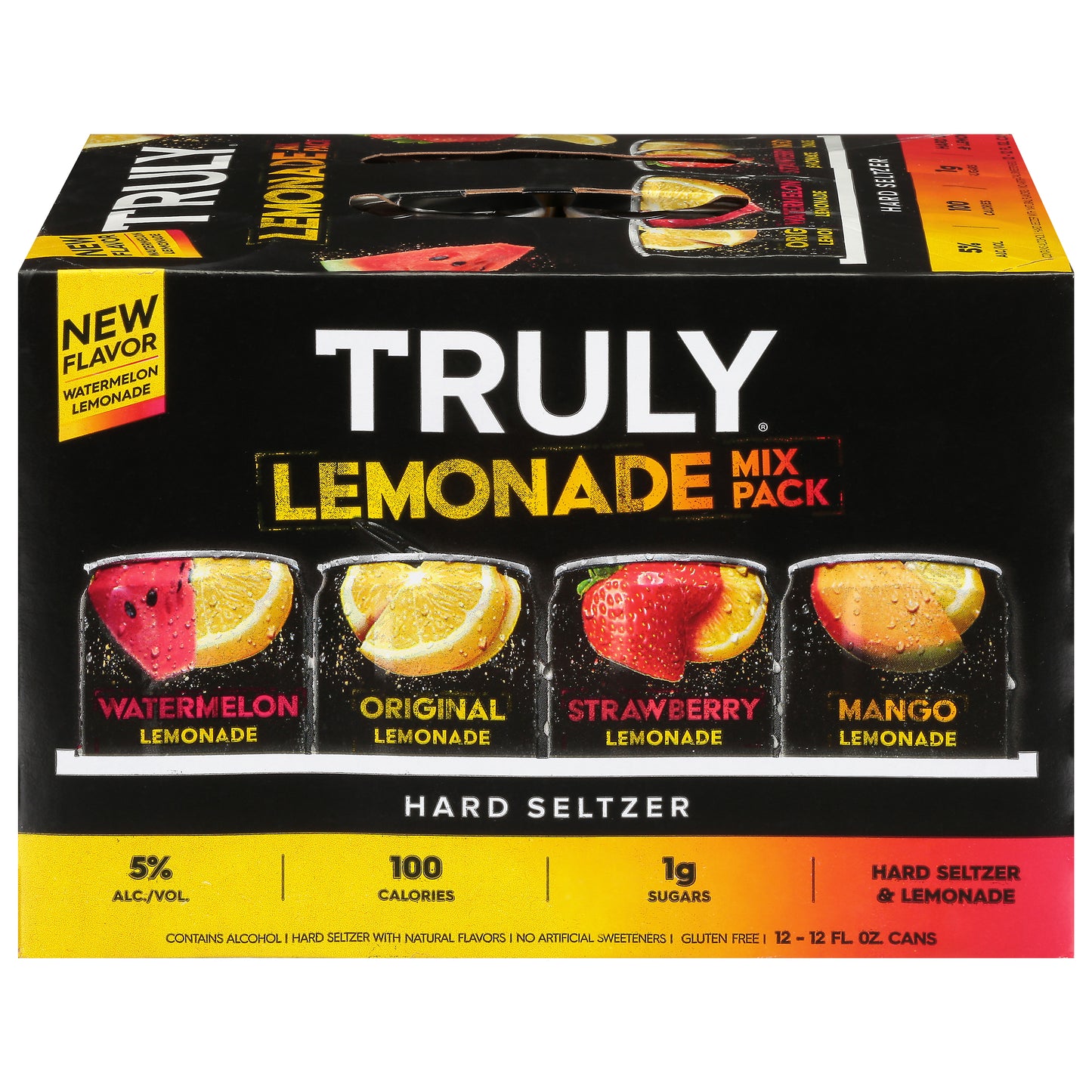 Truly Lemonade Hard Seltzer 12 - 12 fl oz Cans